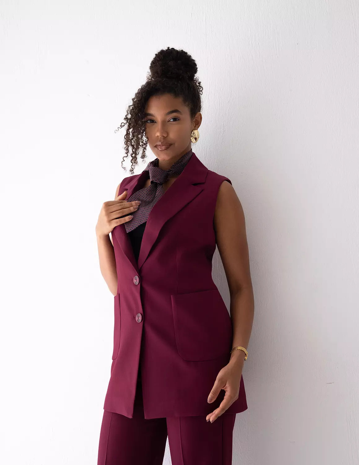 Regal Touch Long Vest