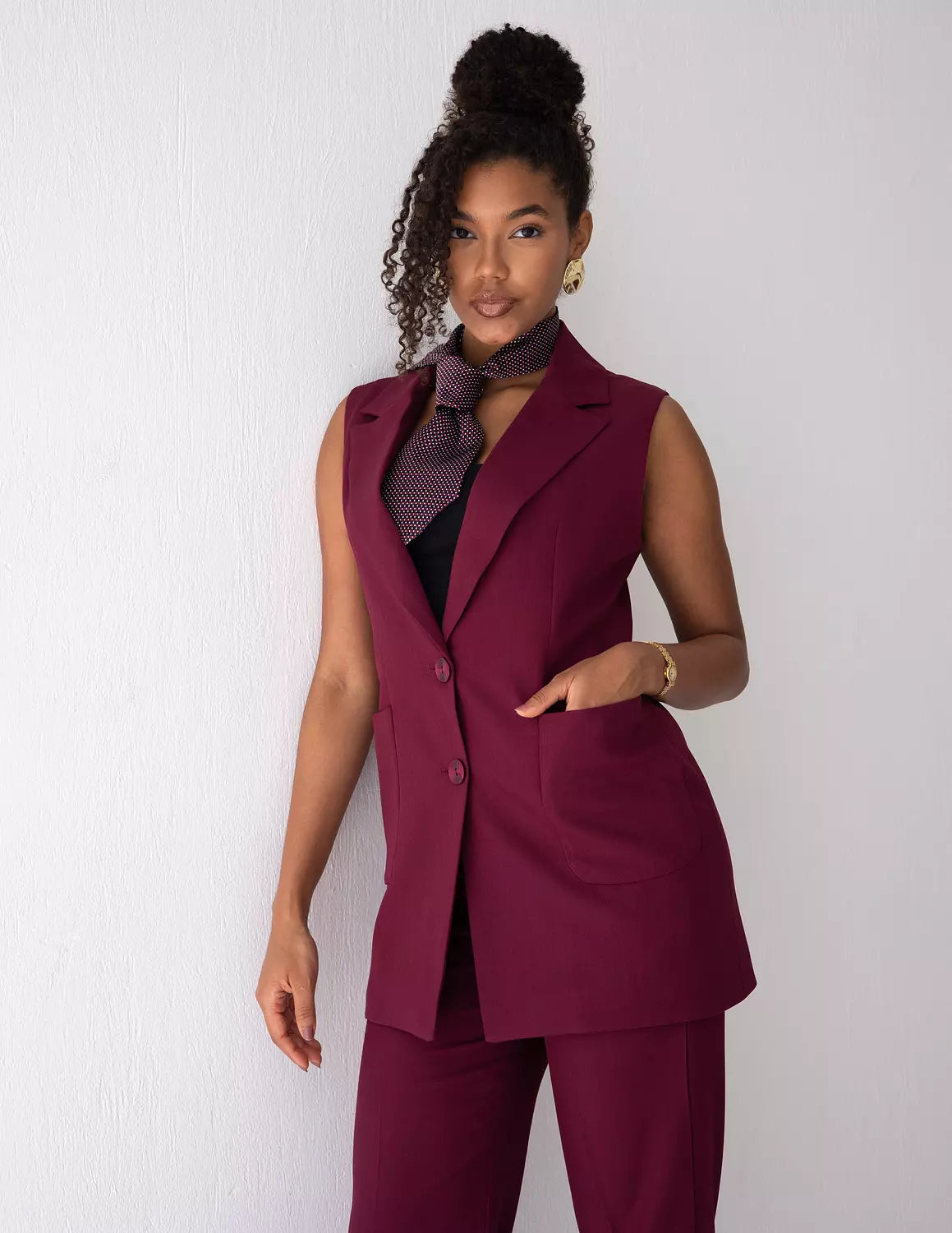 Regal Touch Long Vest