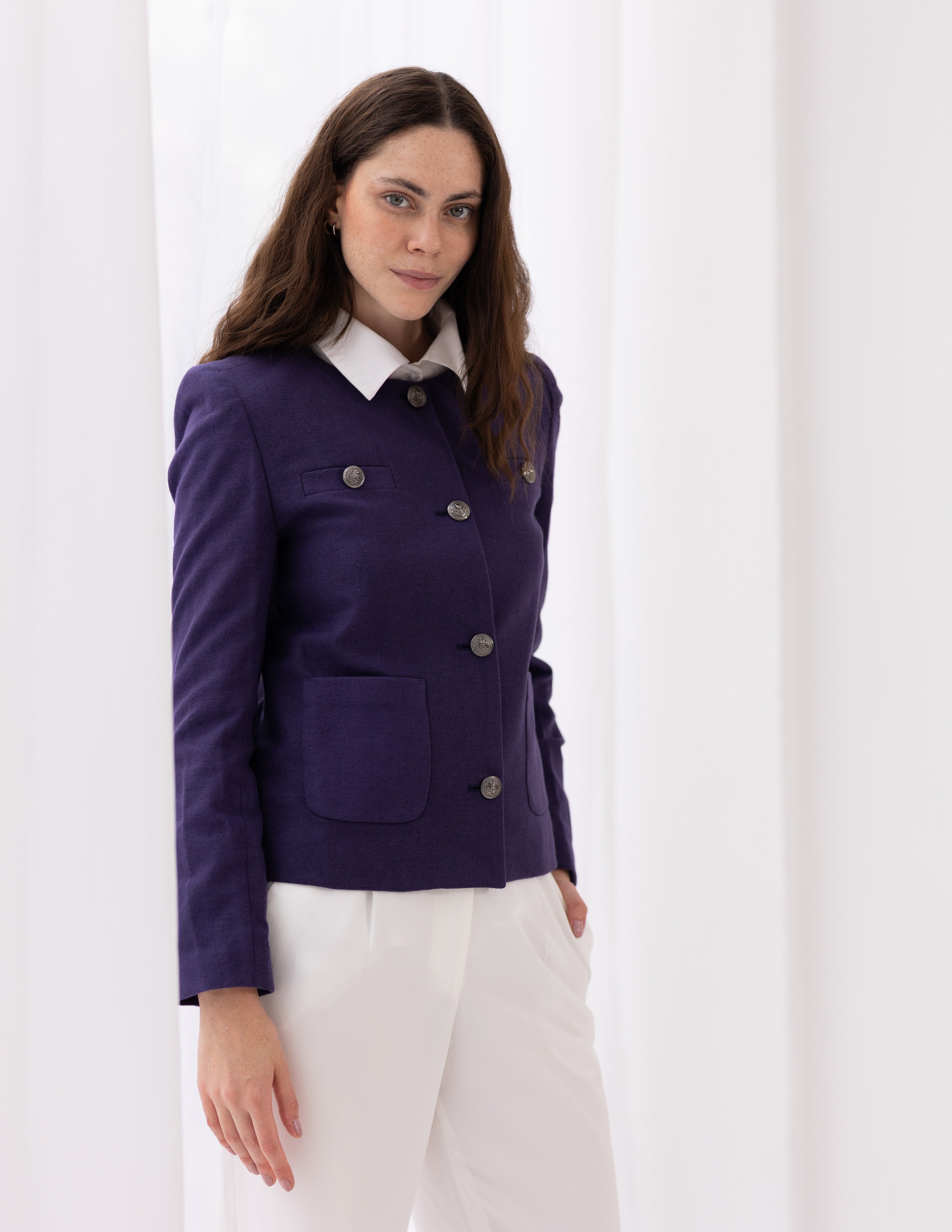 Imperial Purple Parisian Blazer
