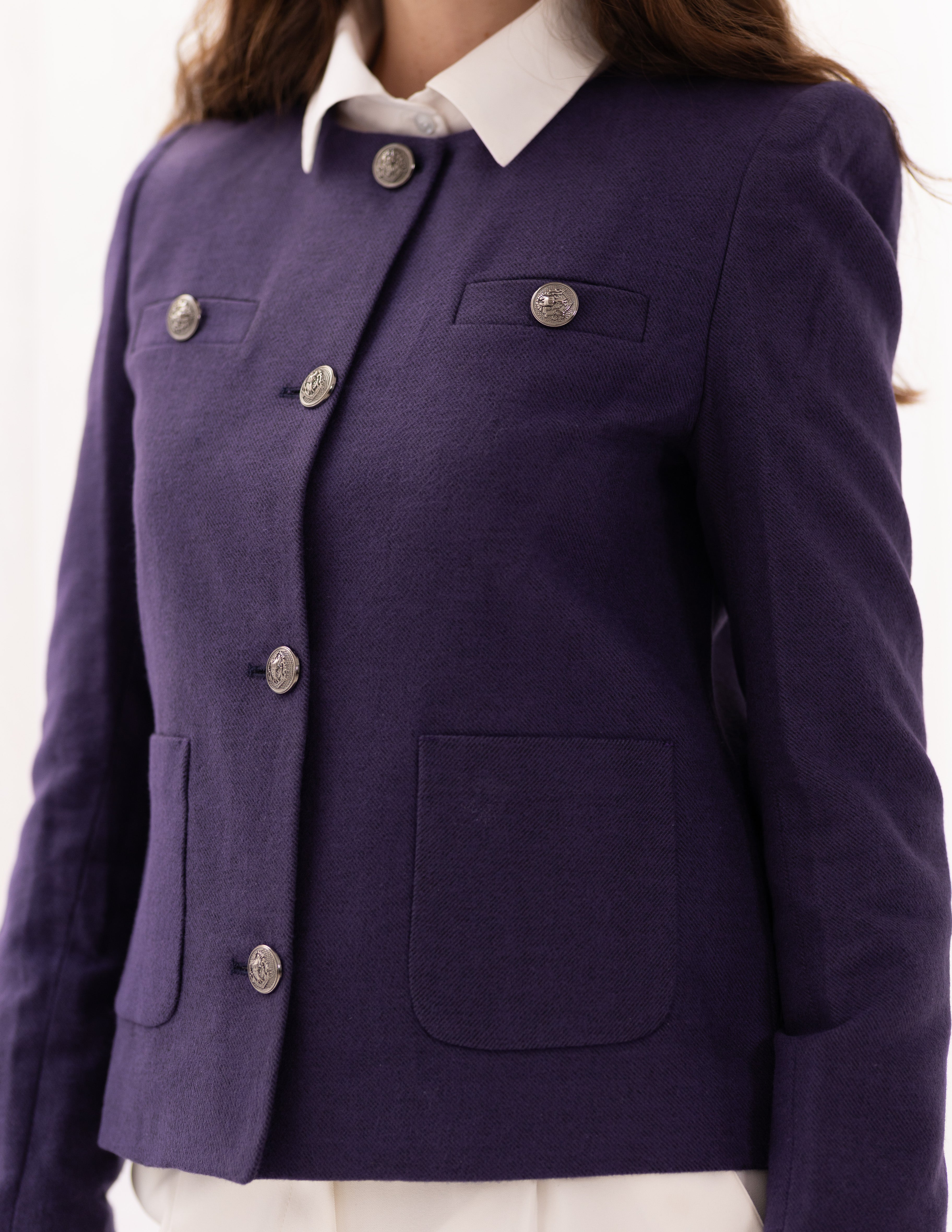 Imperial Purple Parisian Blazer