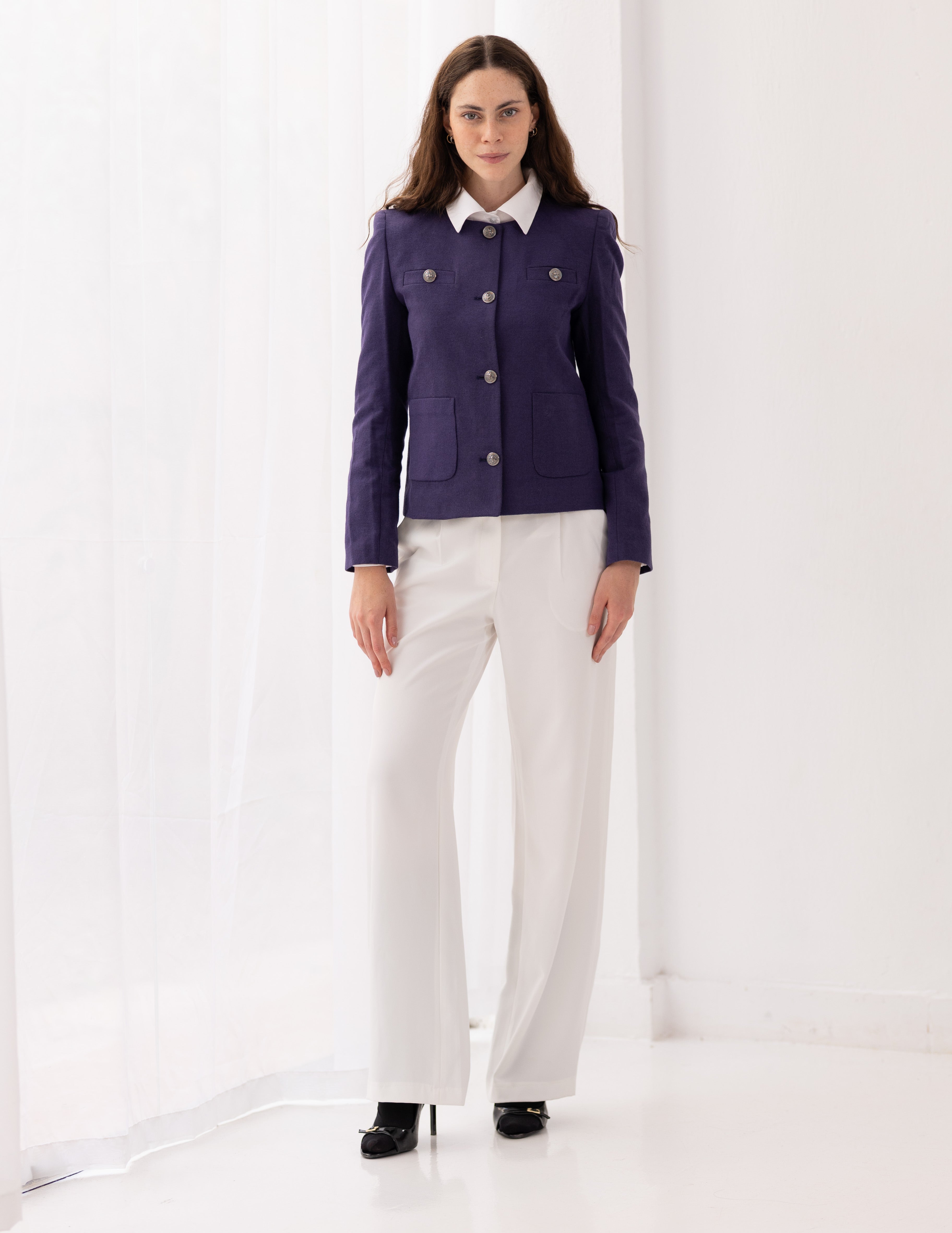 Imperial Purple Parisian Blazer