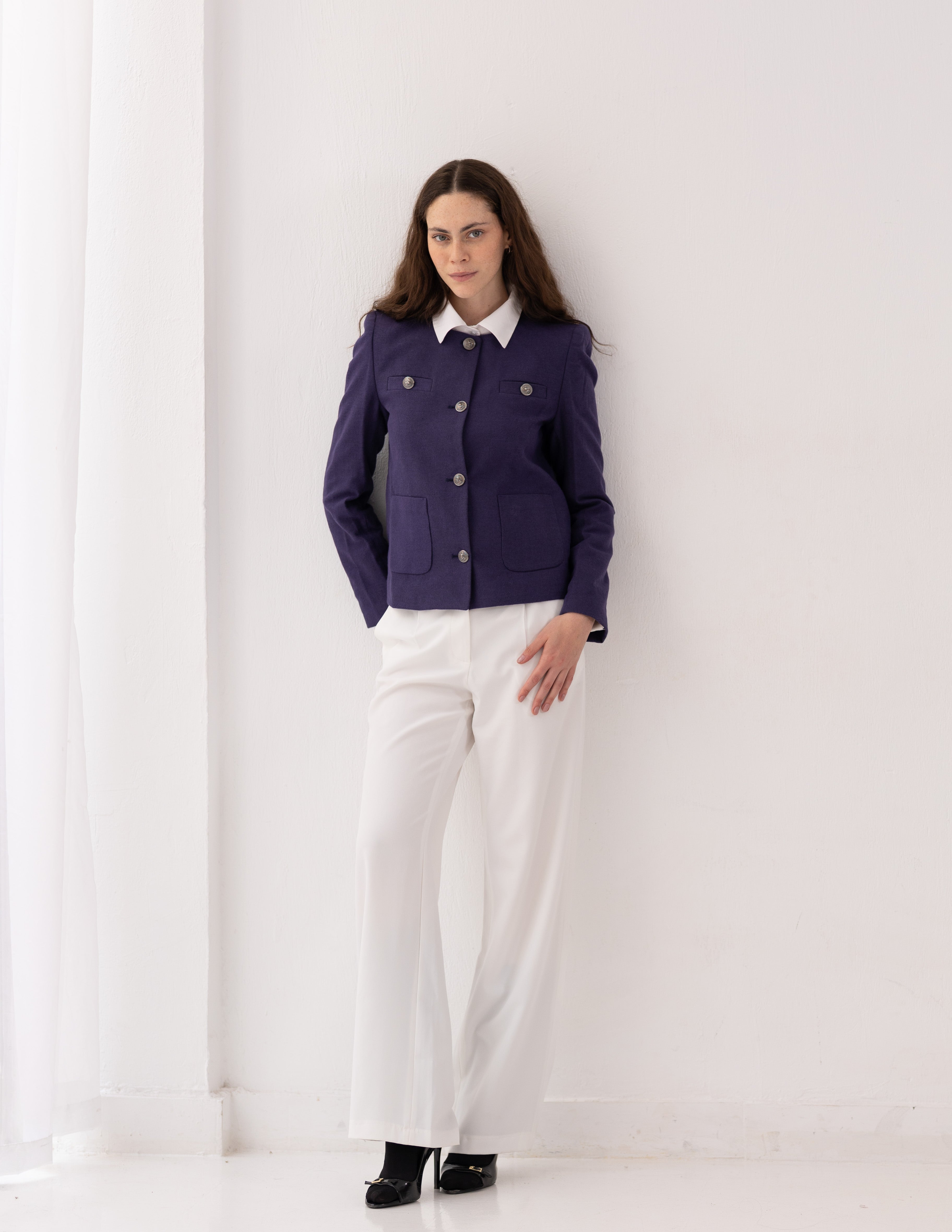 Imperial Purple Parisian Blazer