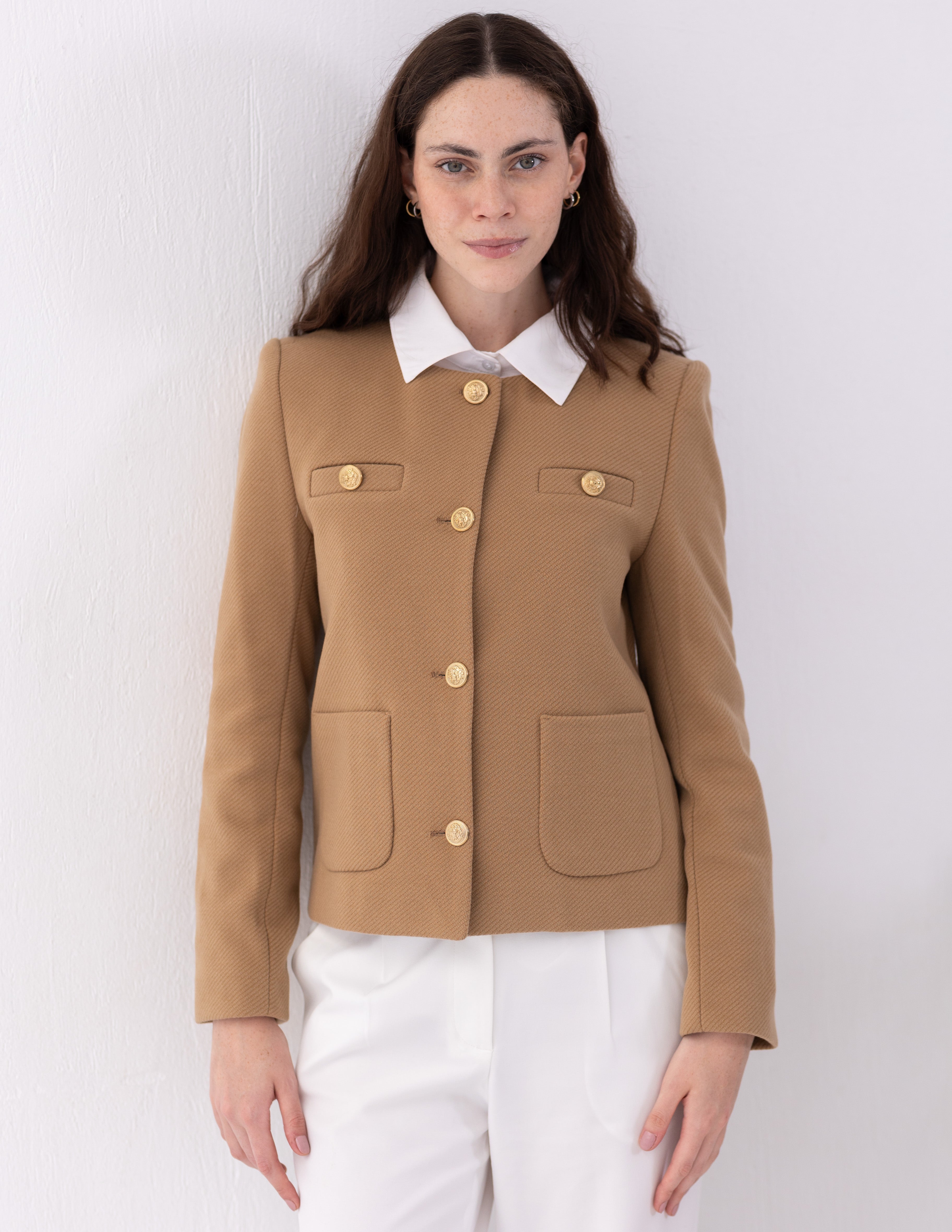 Golden Caramel Parisian Blazer