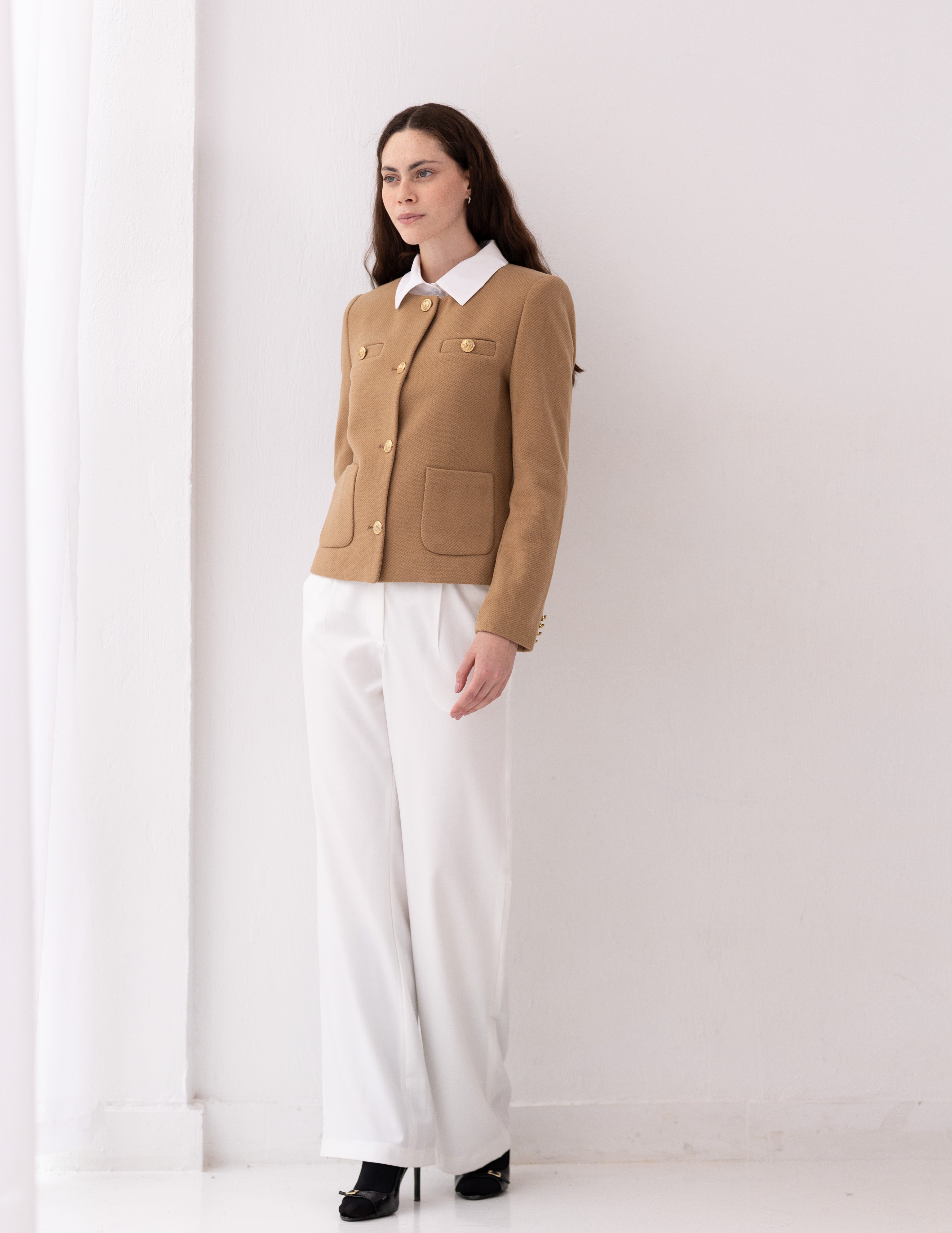 Golden Caramel Parisian Blazer