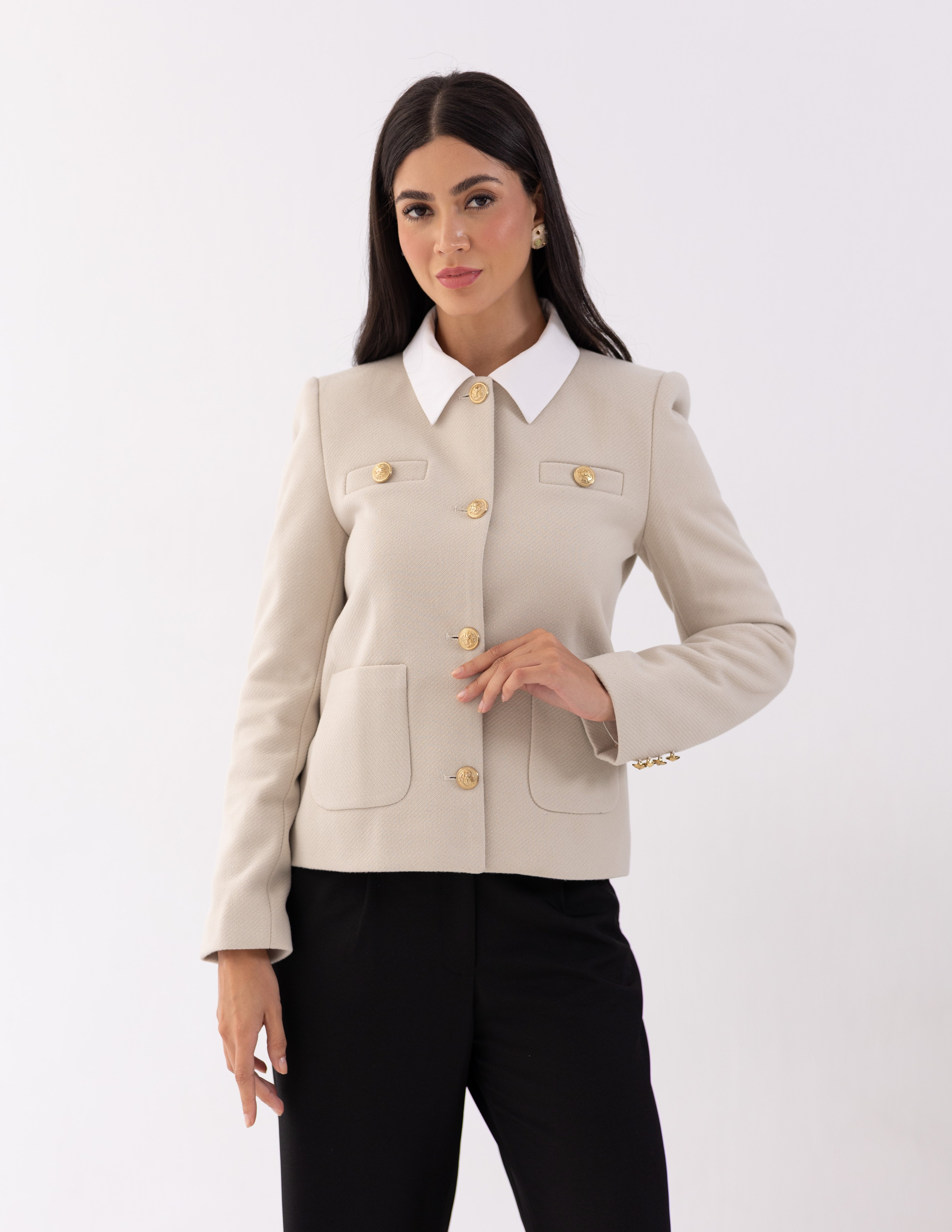 Cream Dune Parisian Blazer