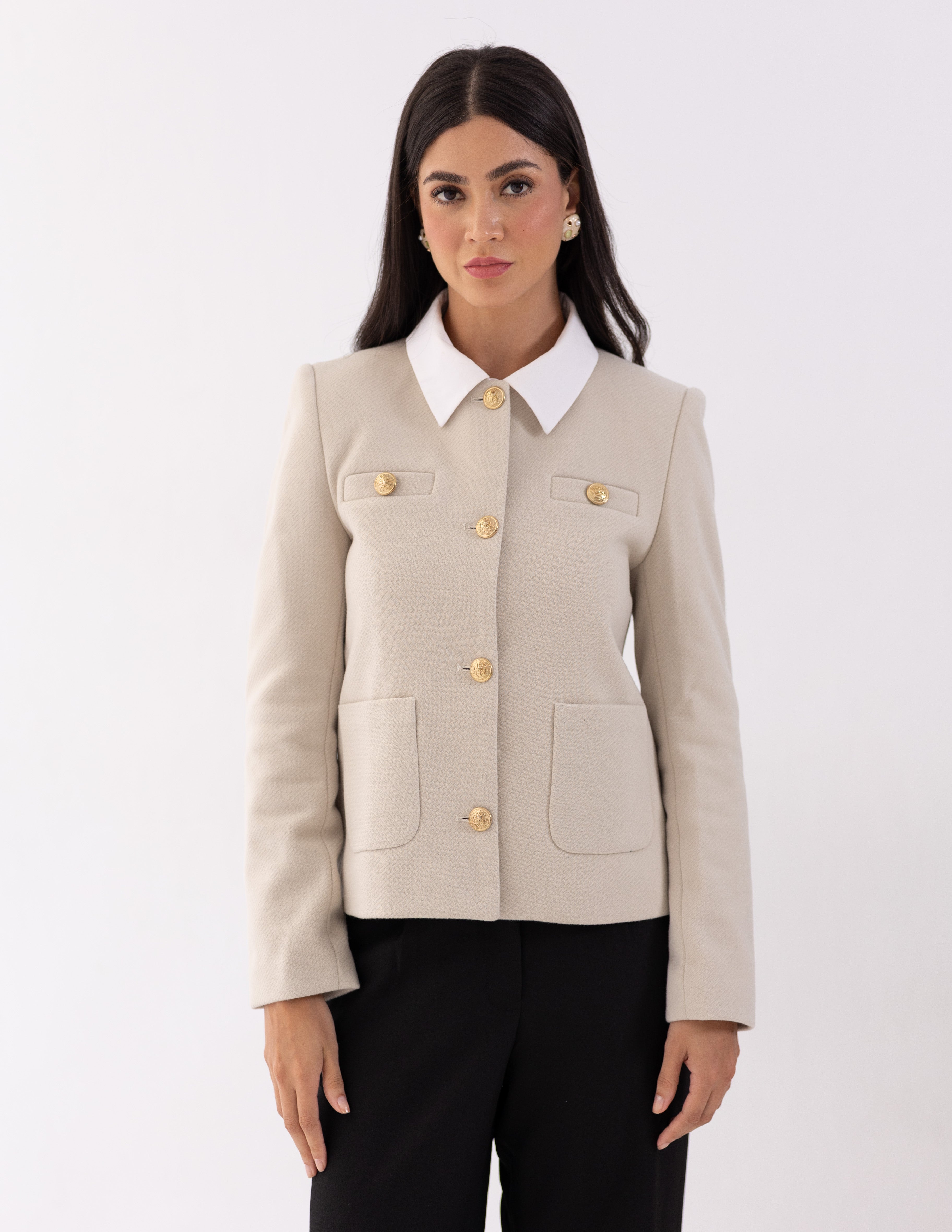 Cream Dune Parisian Blazer