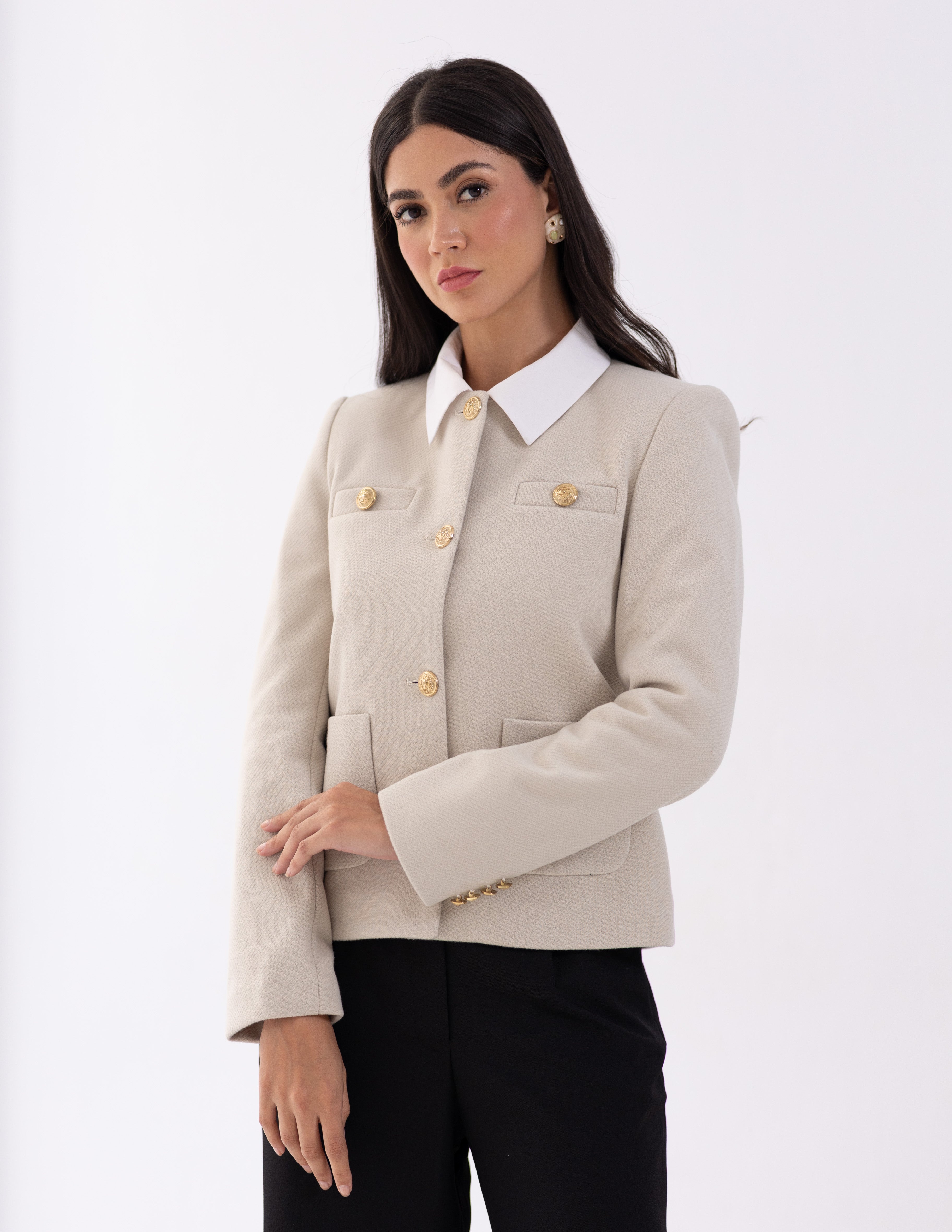 Cream Dune Parisian Blazer