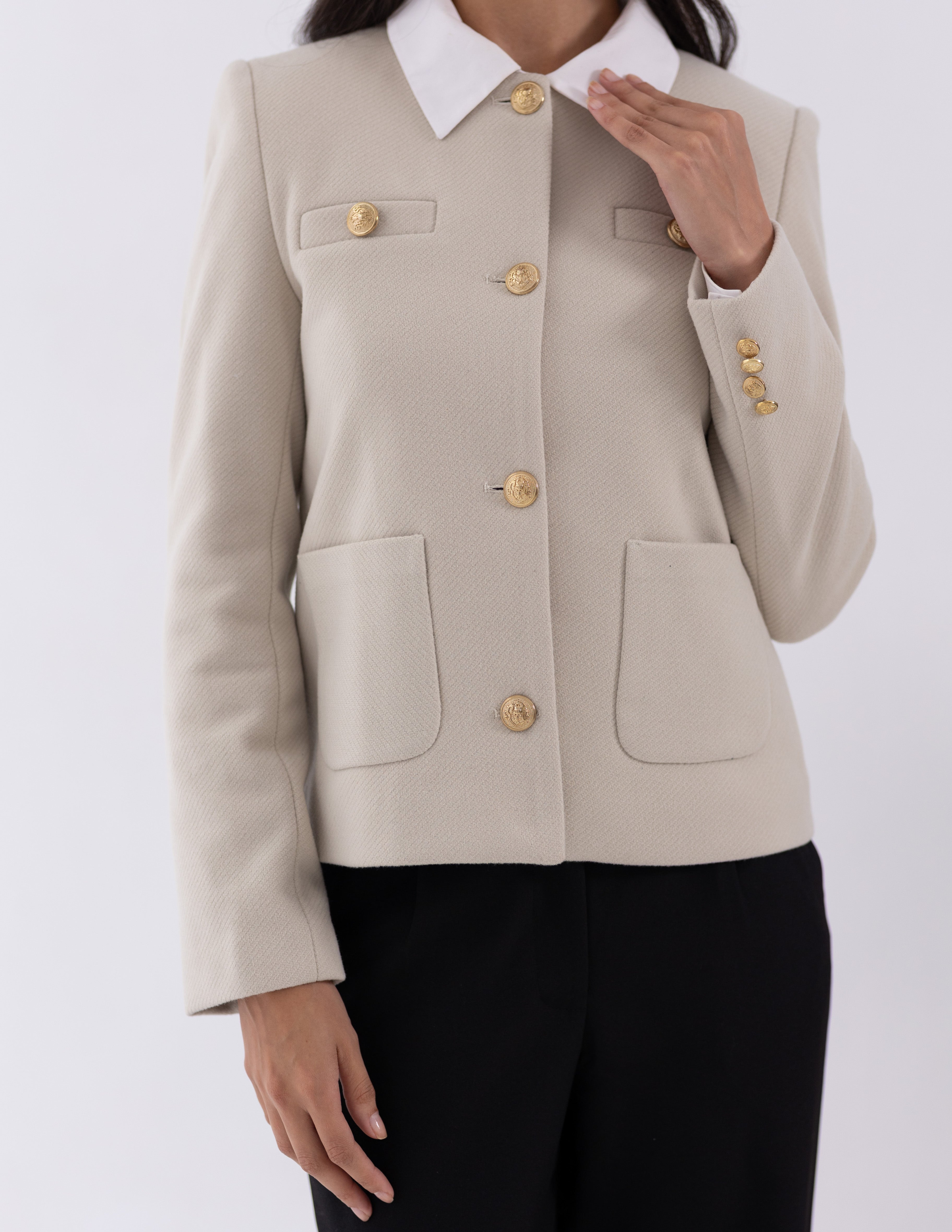 Cream Dune Parisian Blazer