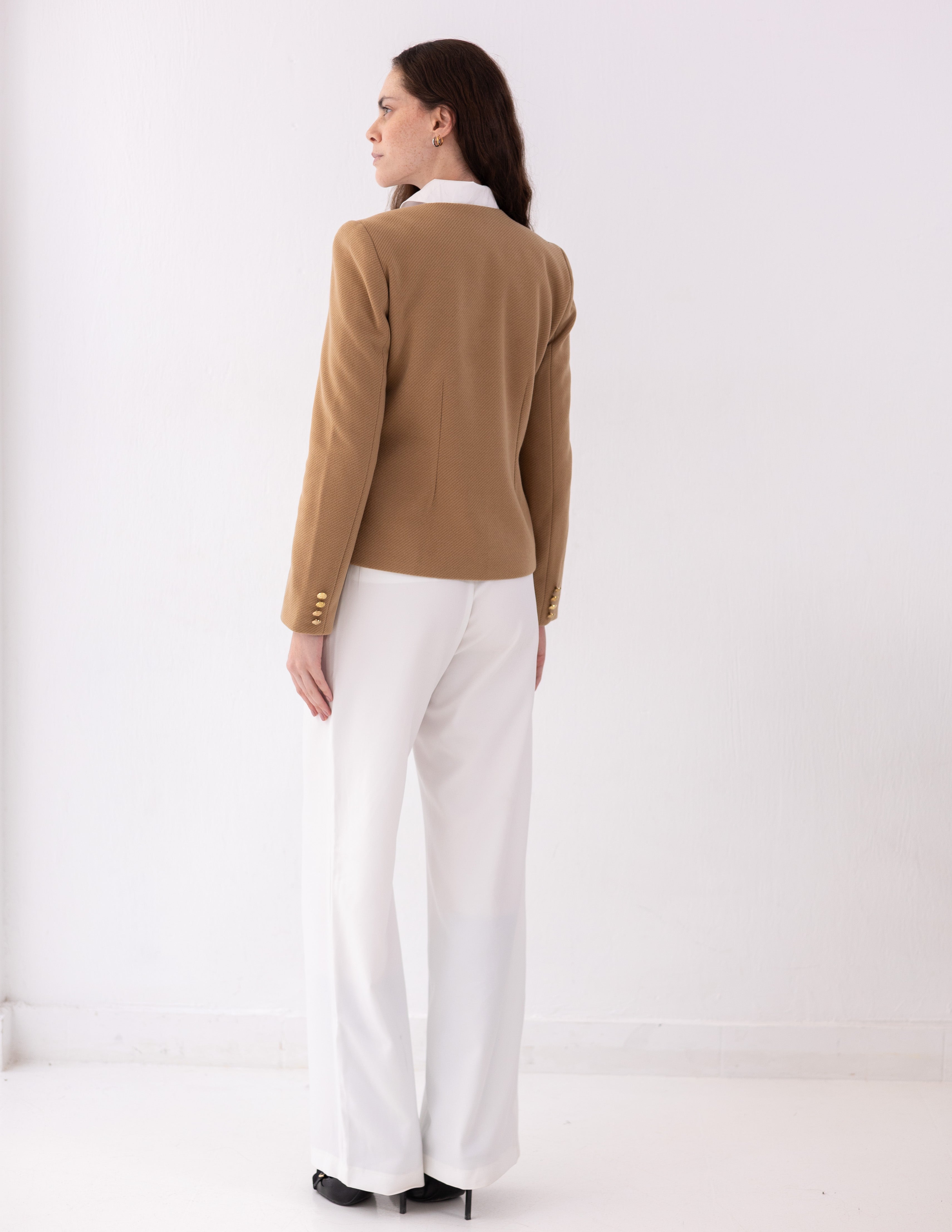 Golden Caramel Parisian Blazer