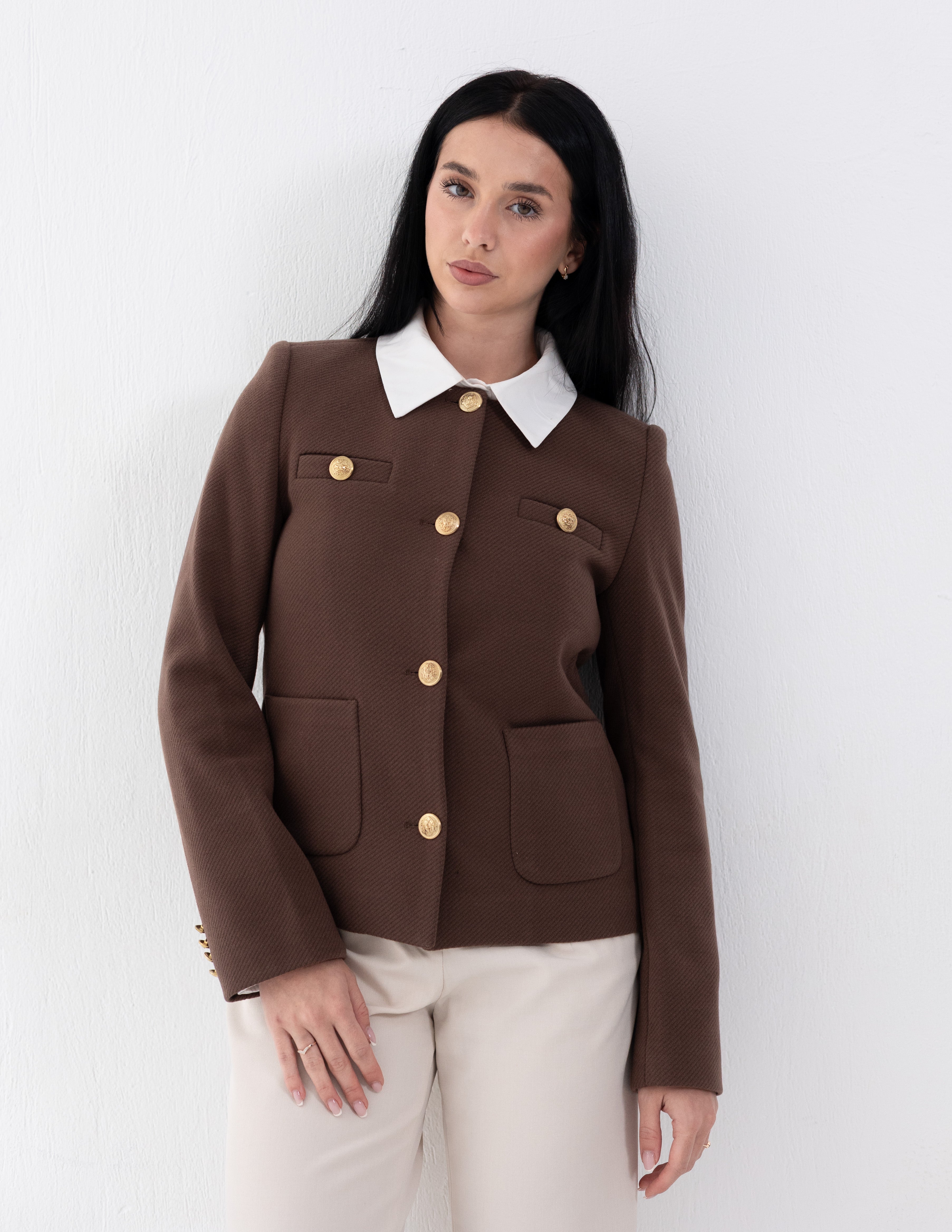 Chestnut Brown Parisian Blazer