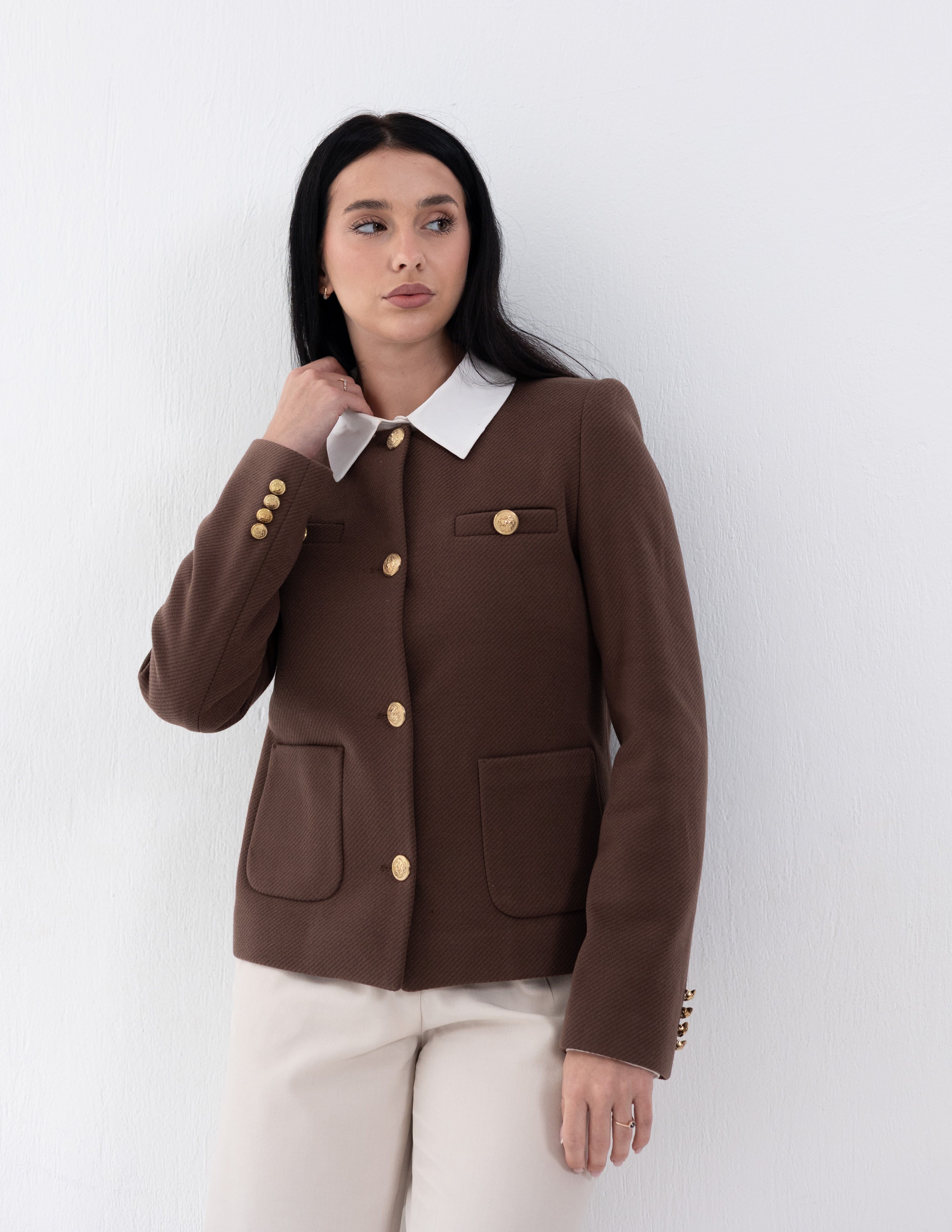 Chestnut Brown Parisian Blazer