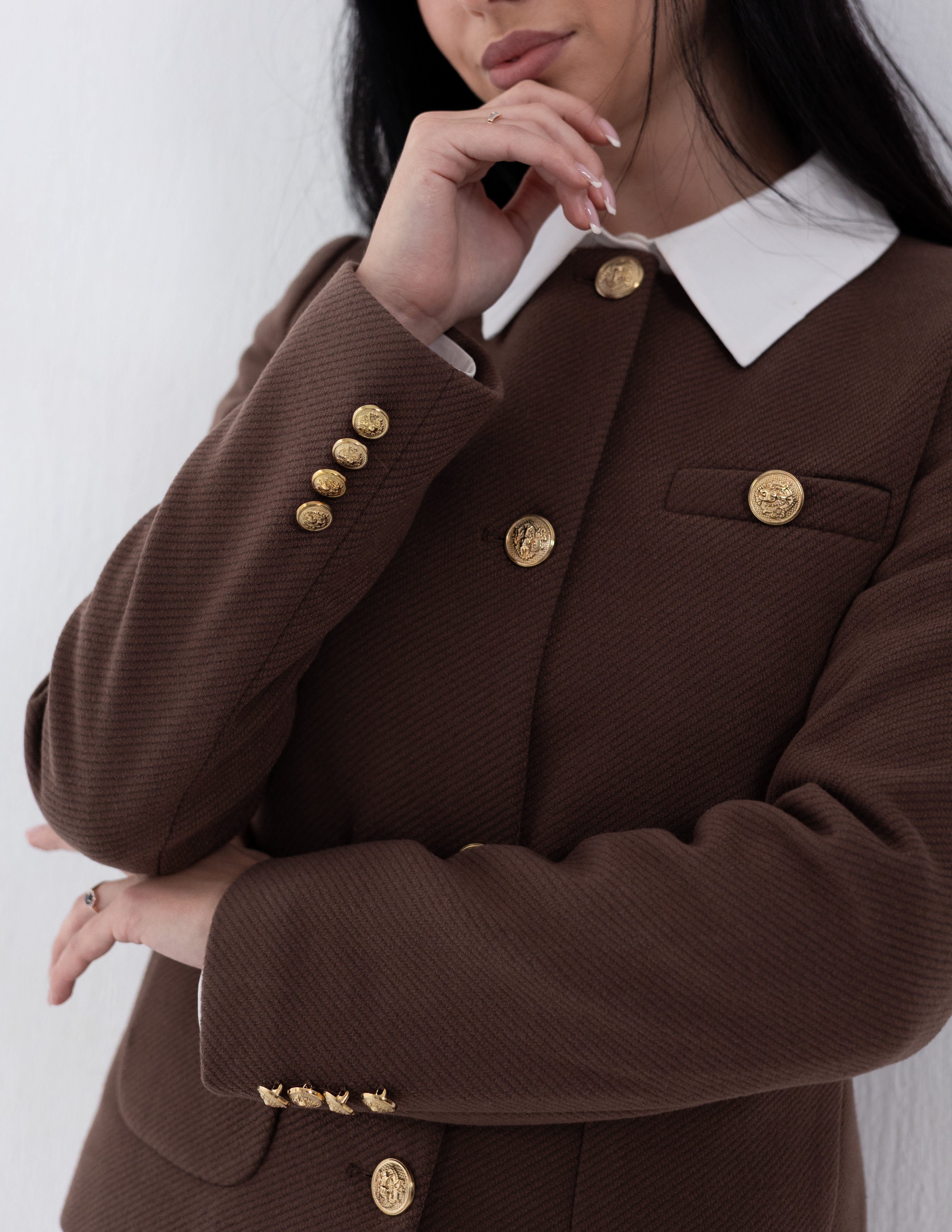 Chestnut Brown Parisian Blazer