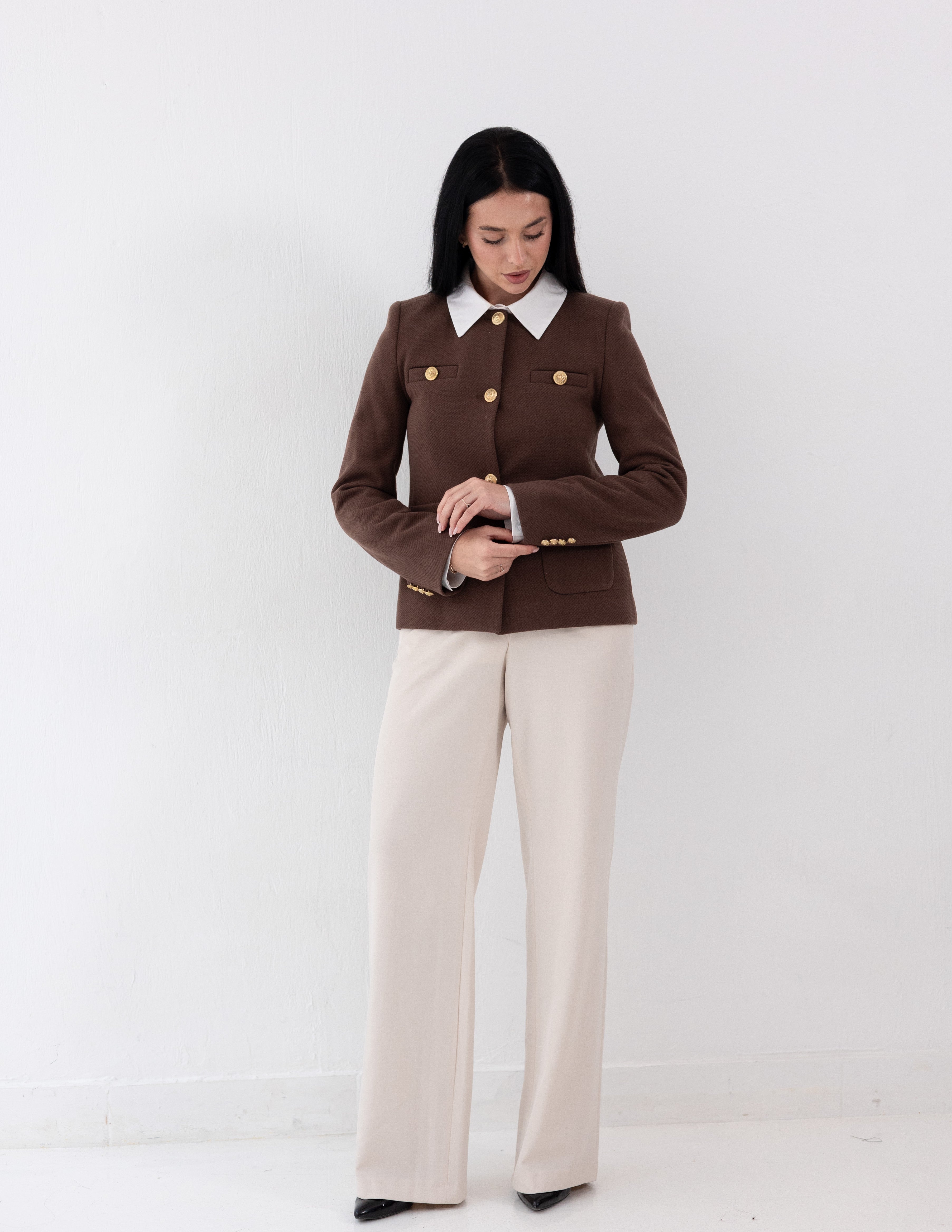 Chestnut Brown Parisian Blazer