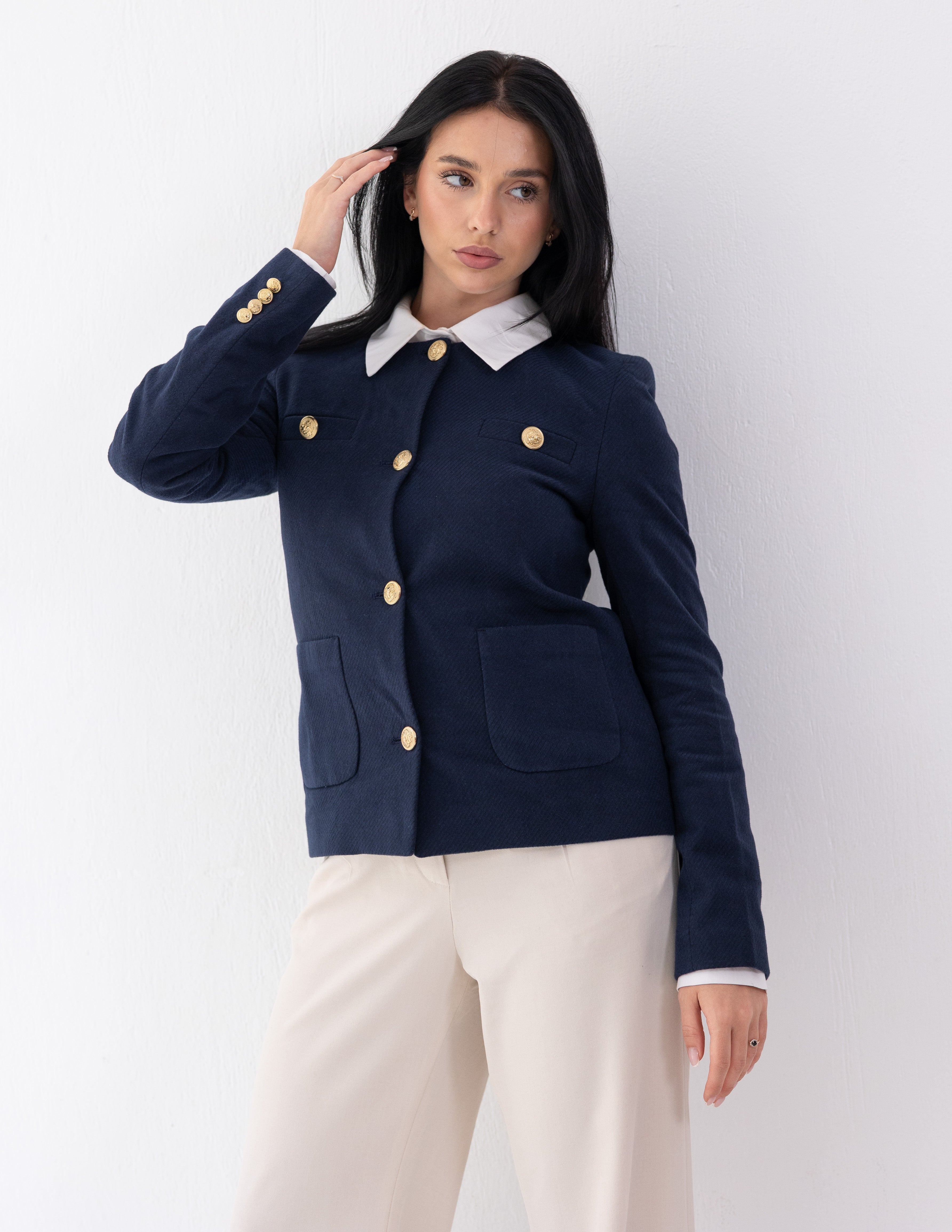 Navy Eclipse Parisian Blazer