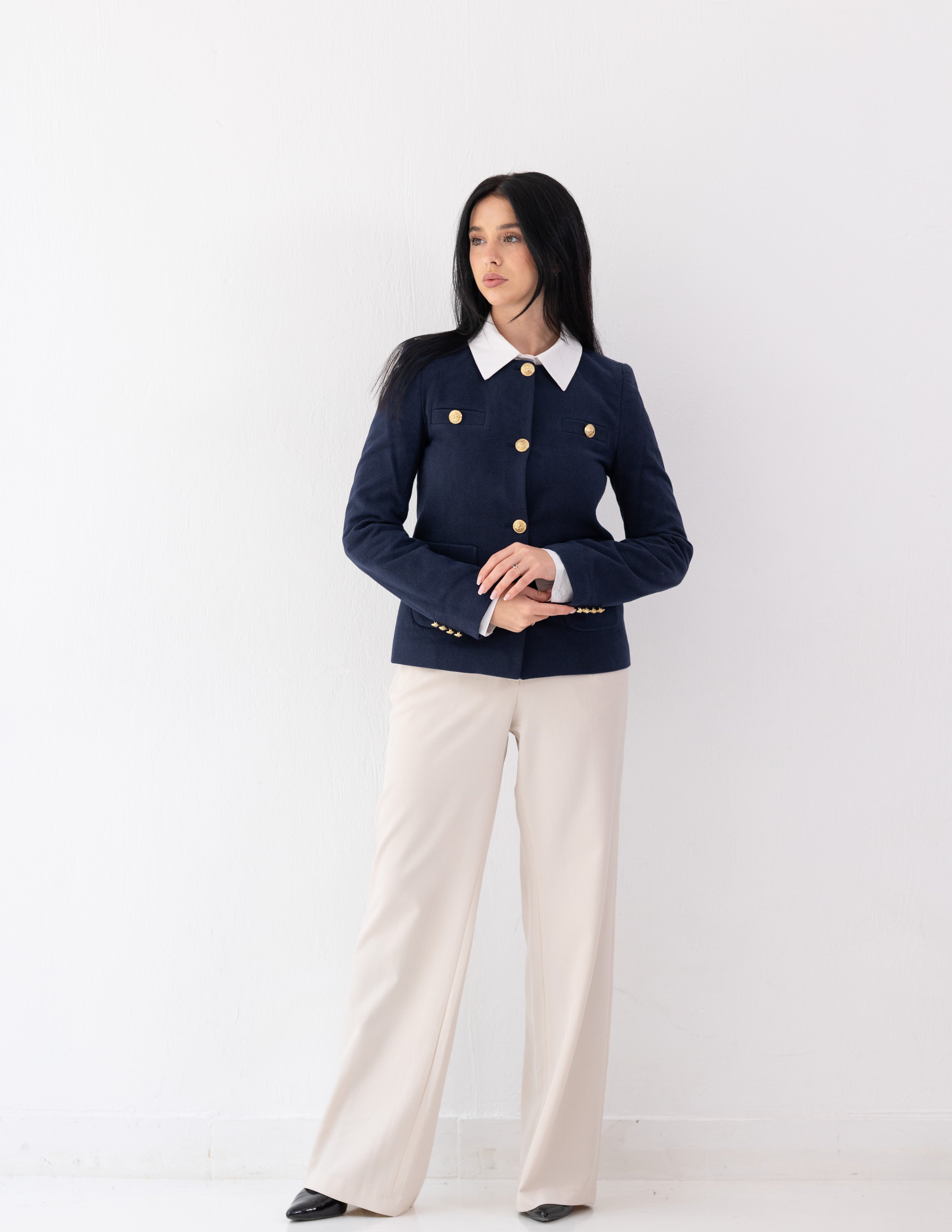 Navy Eclipse Parisian Blazer