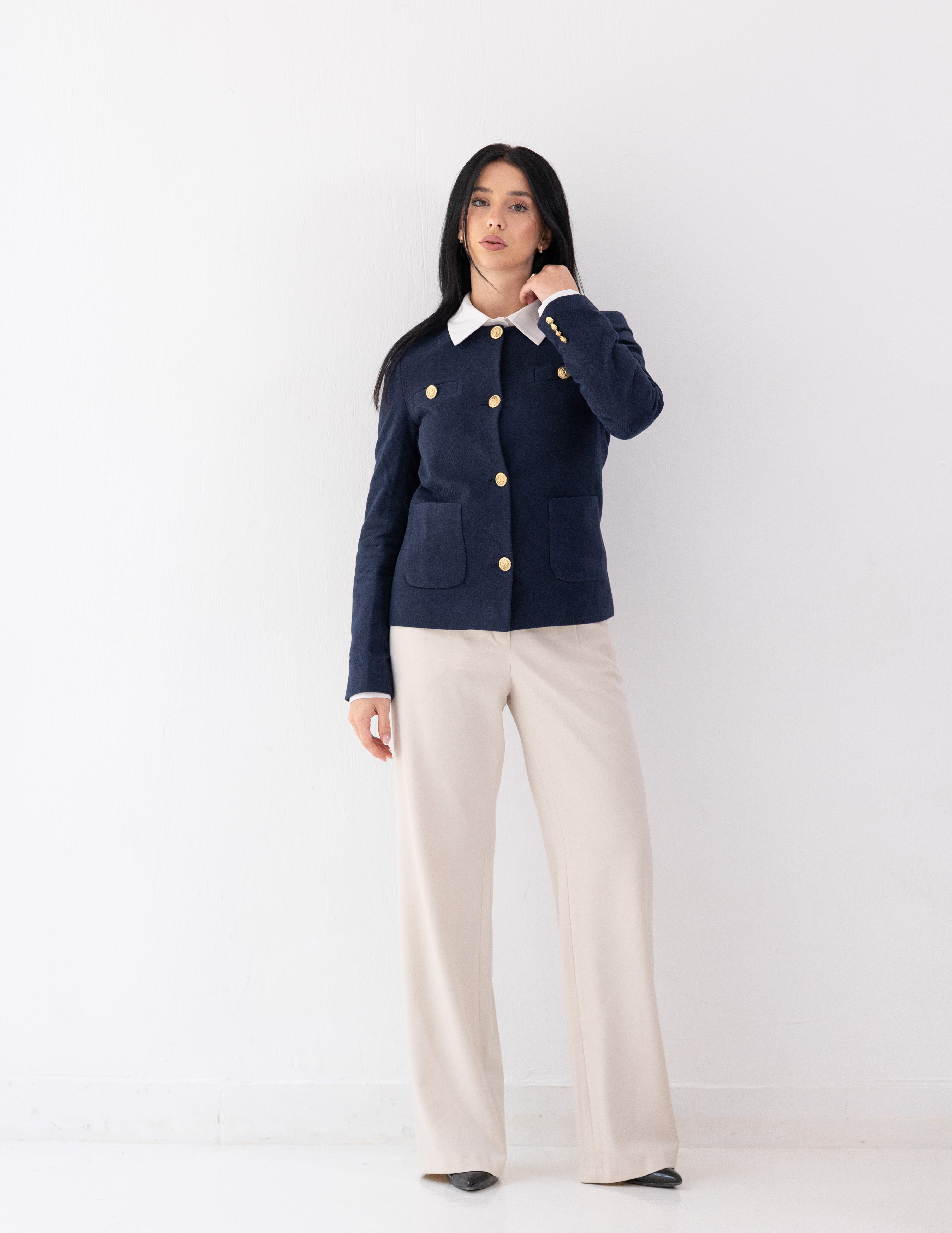 Navy Eclipse Parisian Blazer