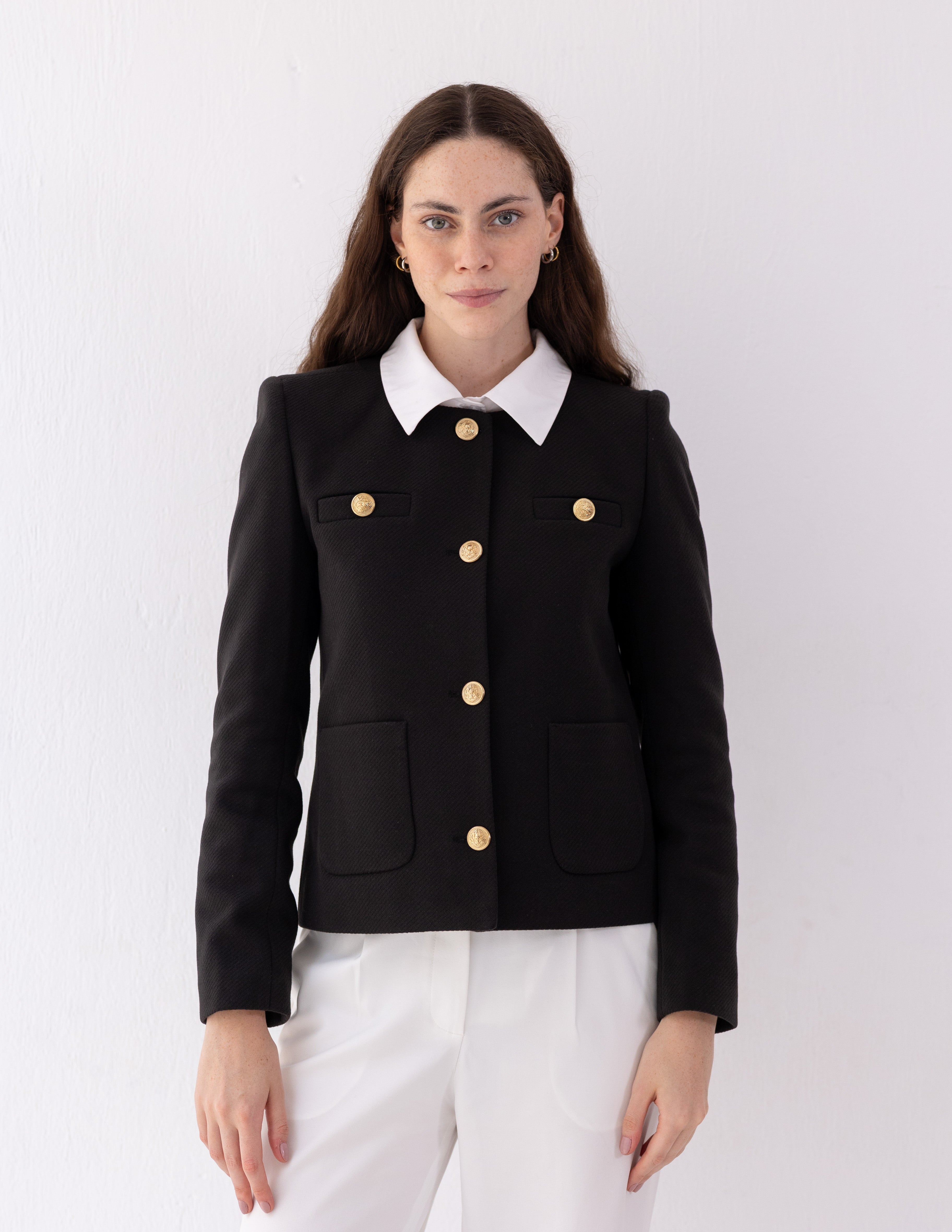 Jet Black Parisian Blazer
