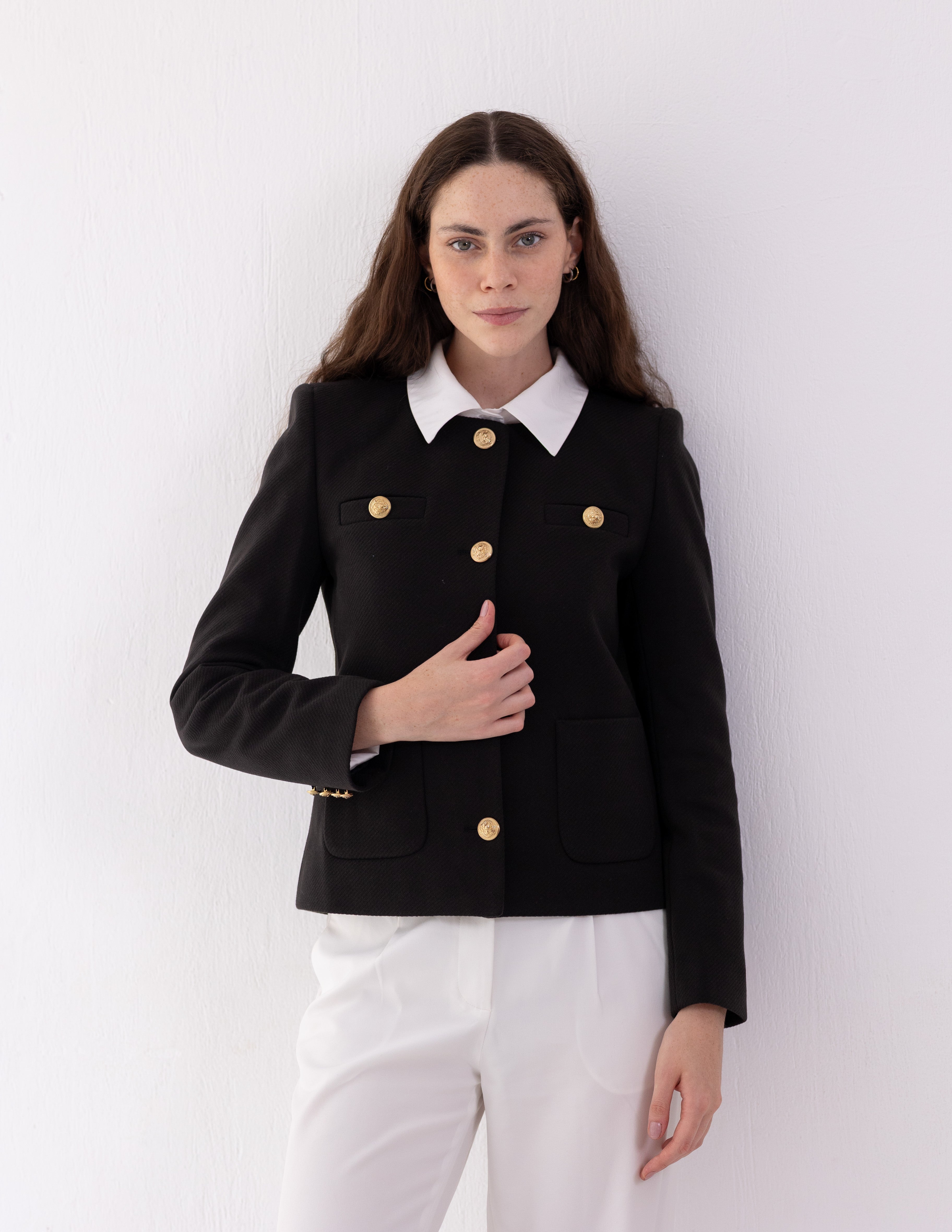 Jet Black Parisian Blazer