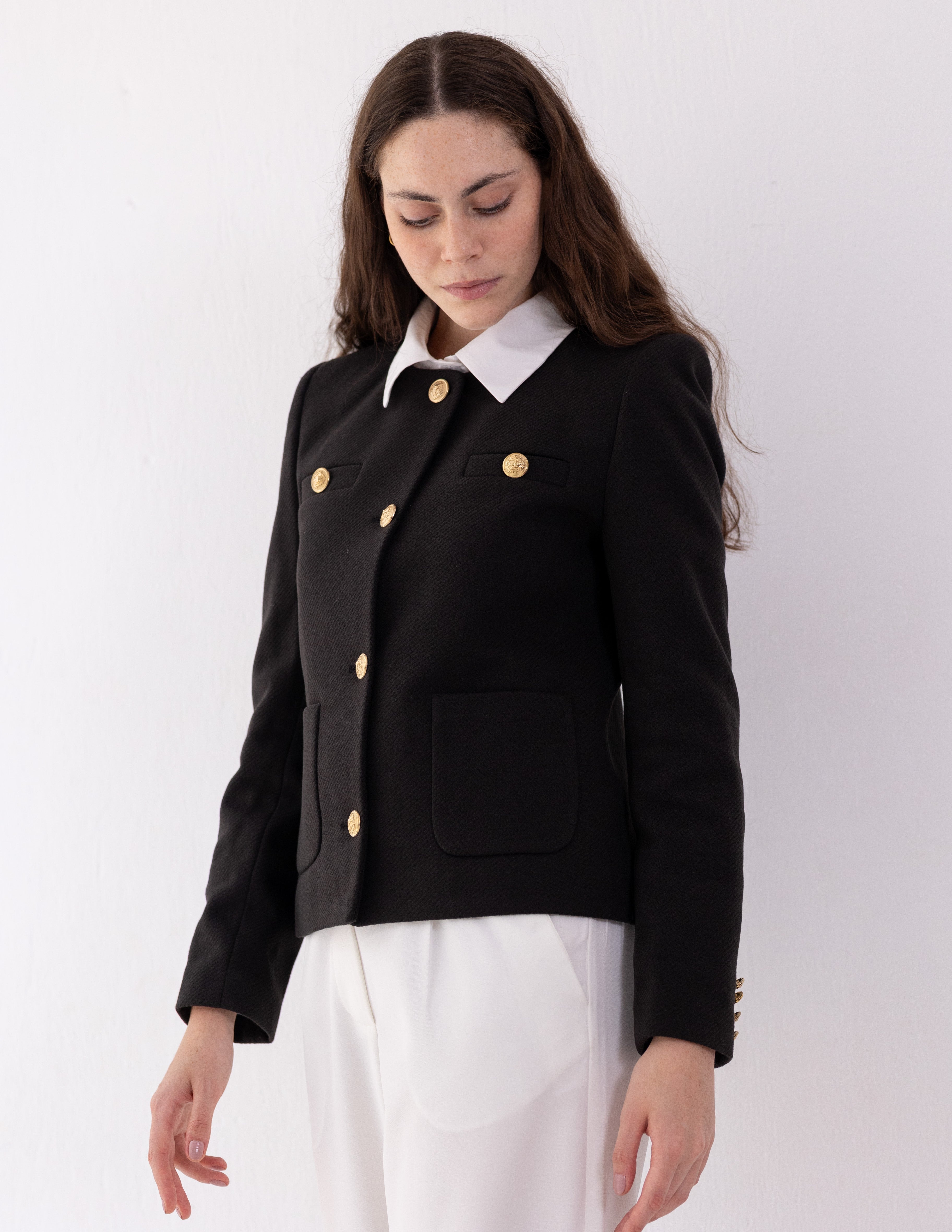 Jet Black Parisian Blazer