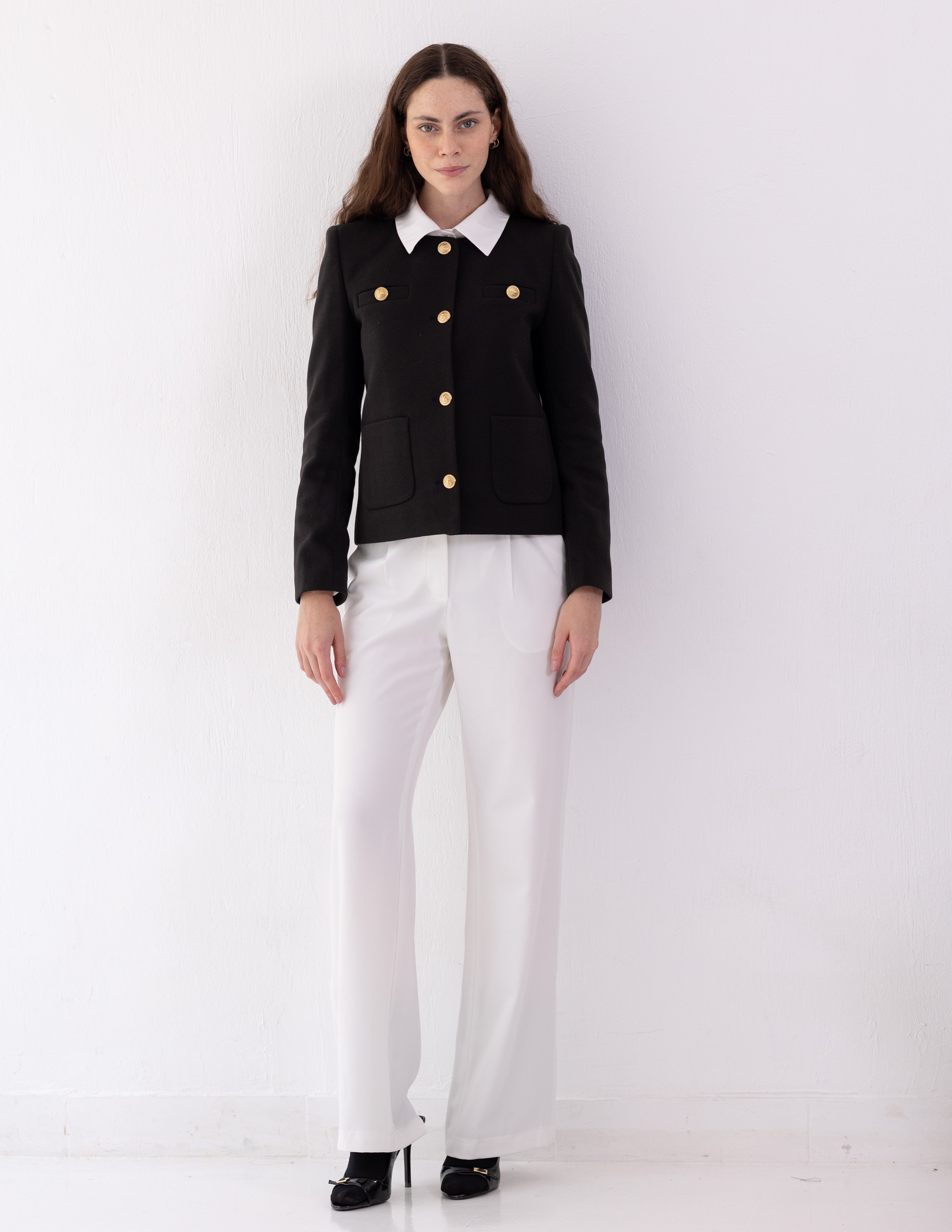 Jet Black Parisian Blazer