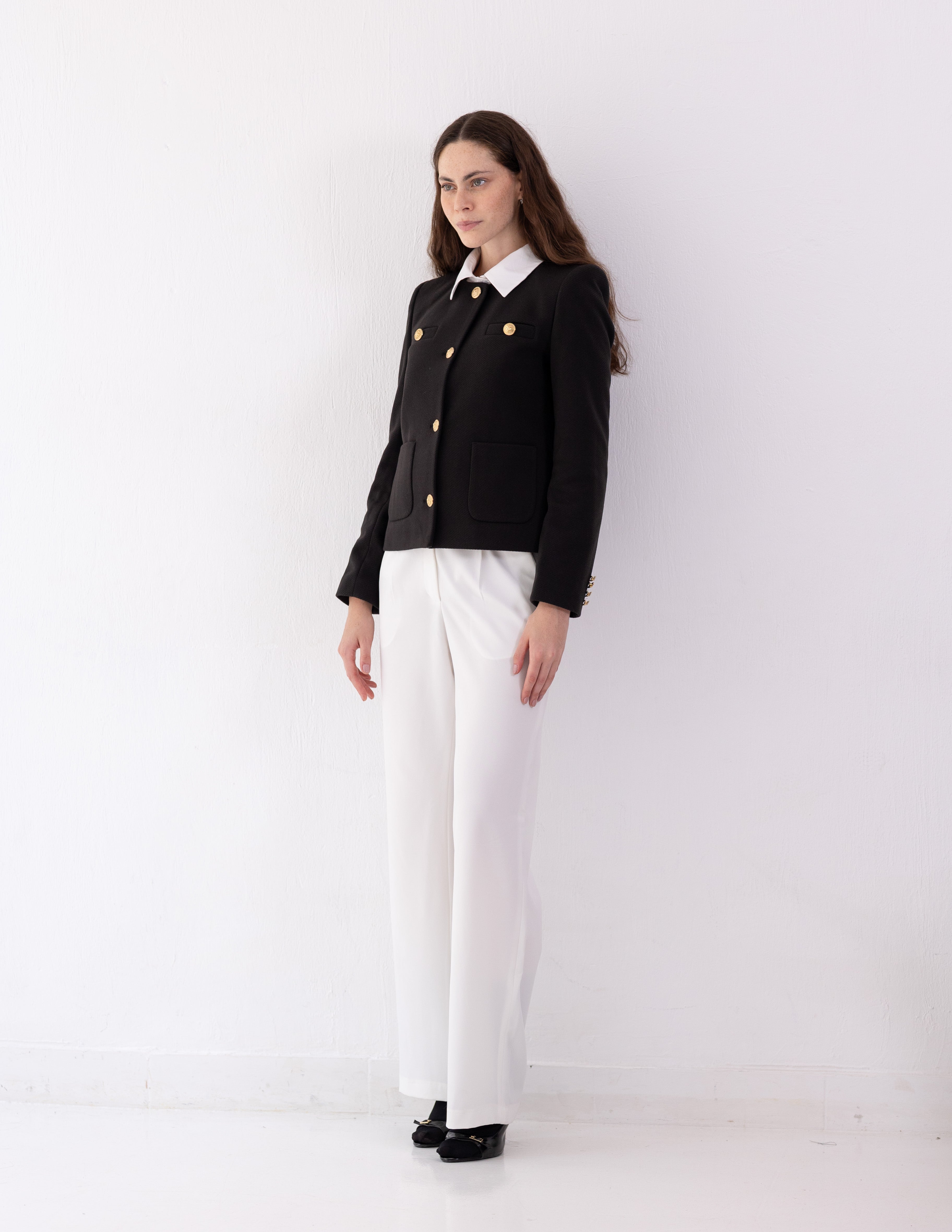 Jet Black Parisian Blazer