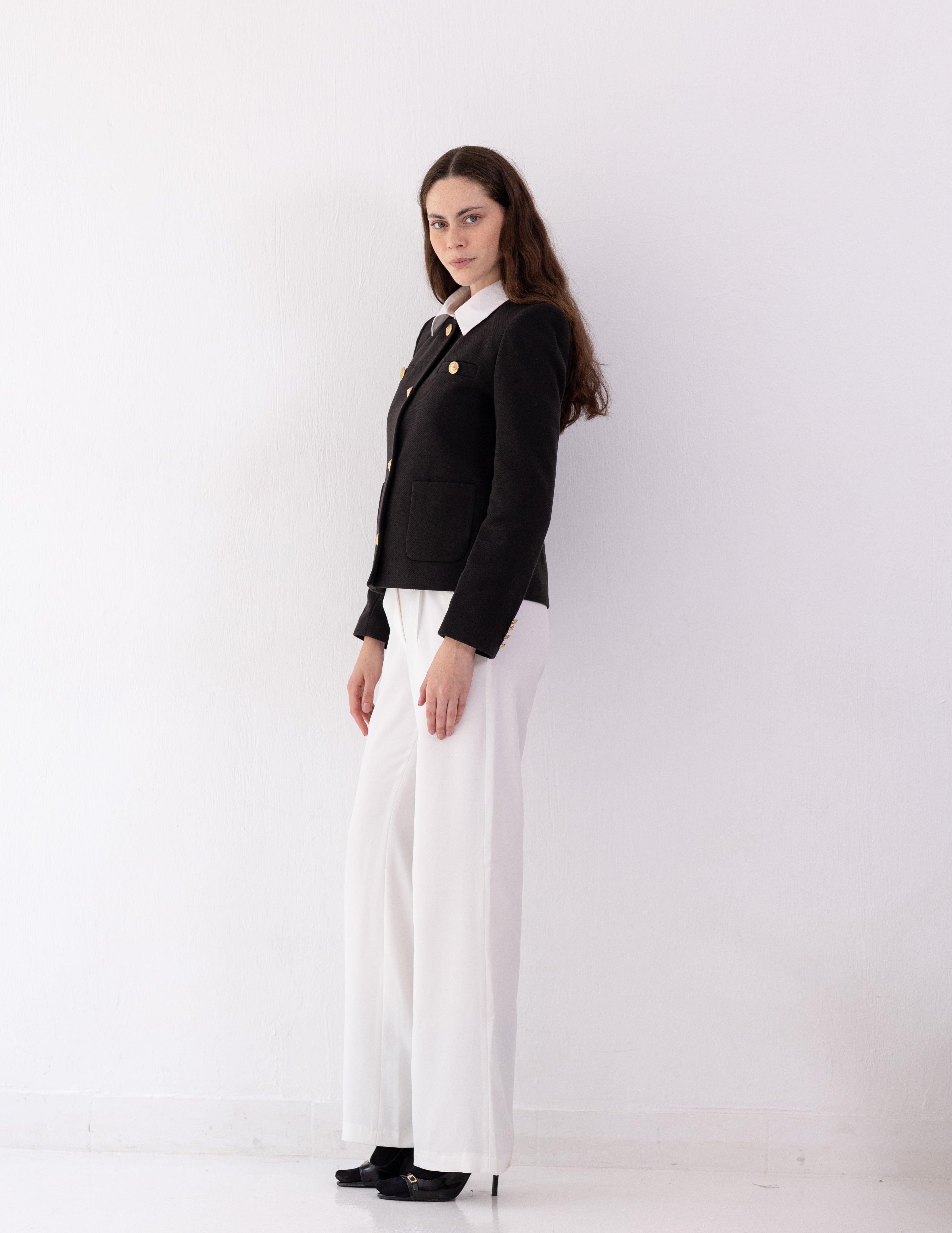 Jet Black Parisian Blazer