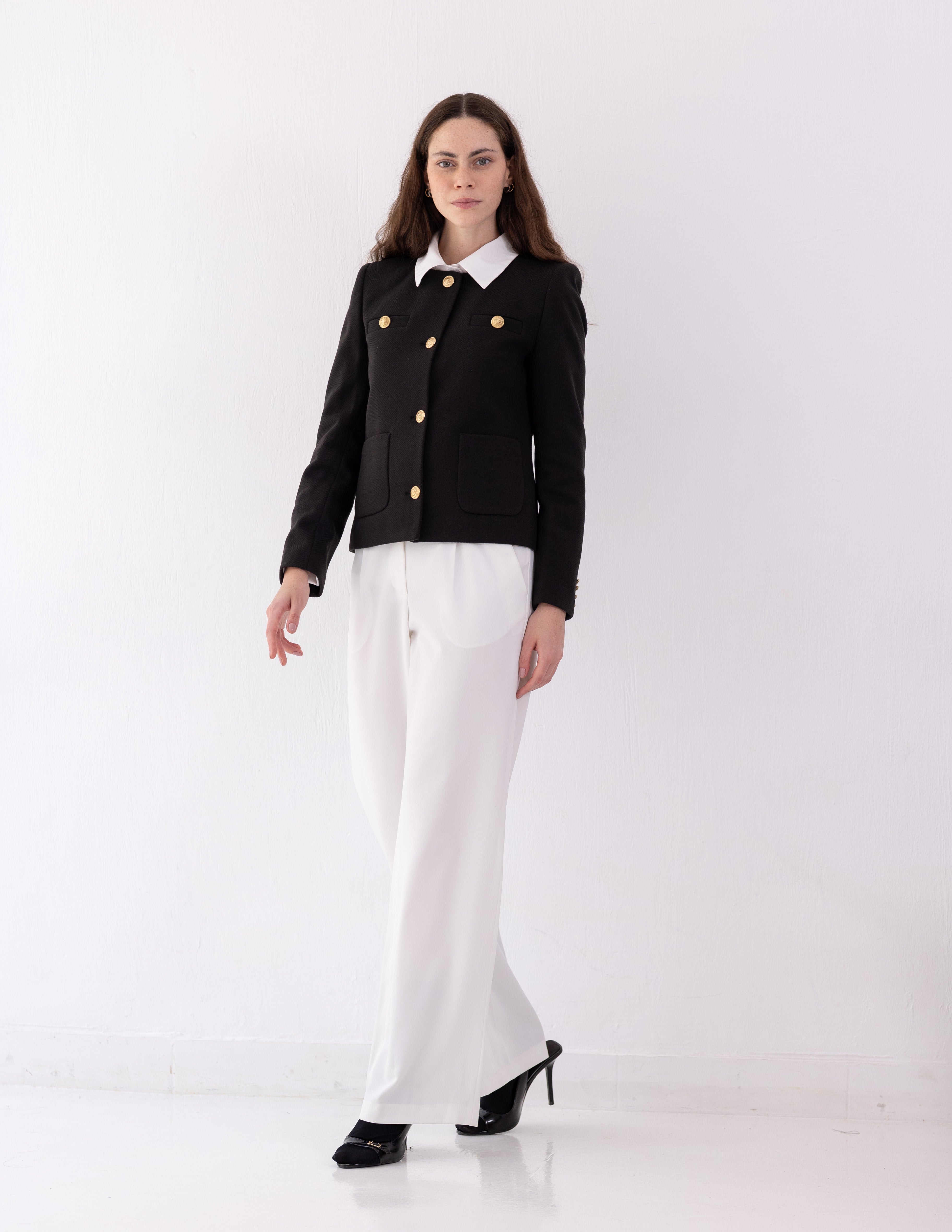 Jet Black Parisian Blazer