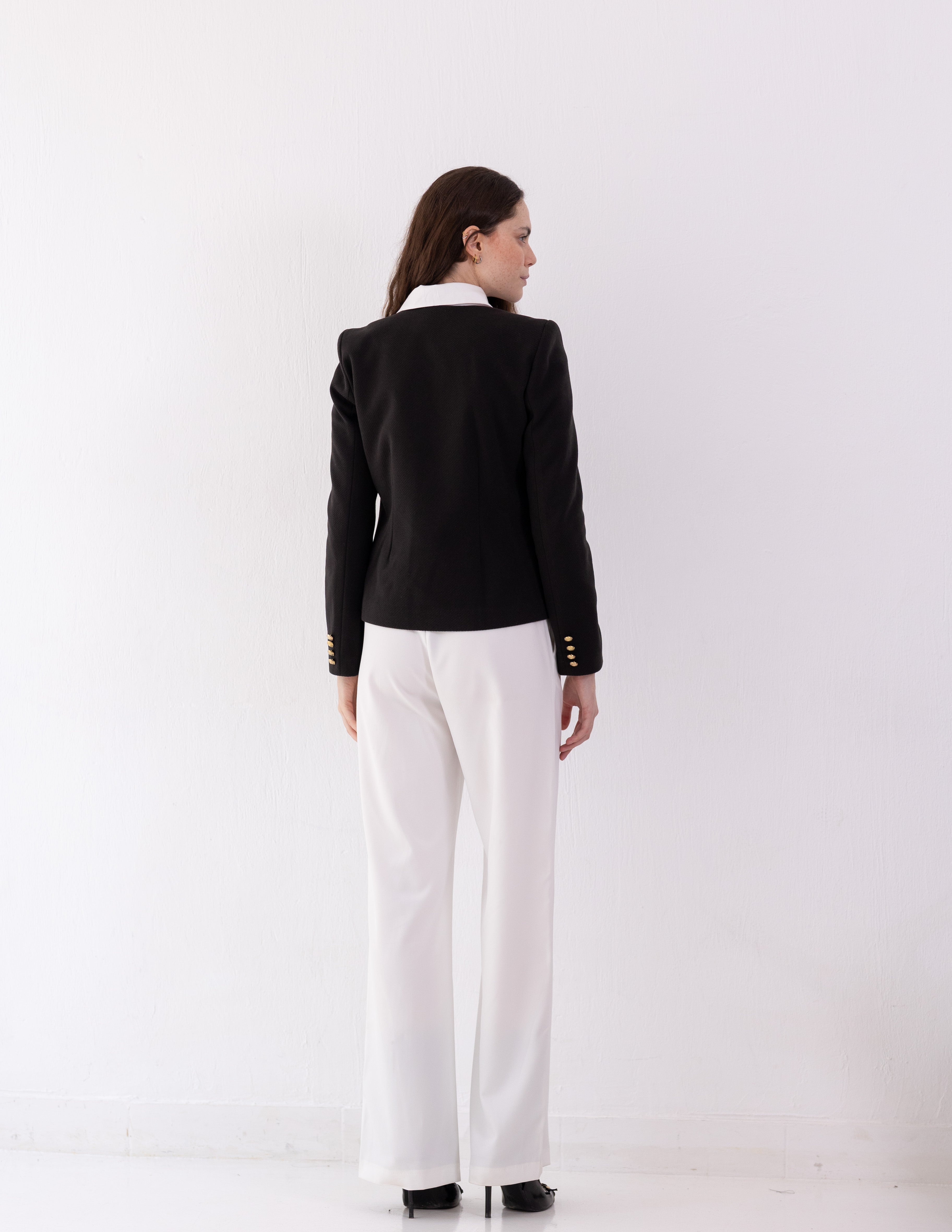 Jet Black Parisian Blazer