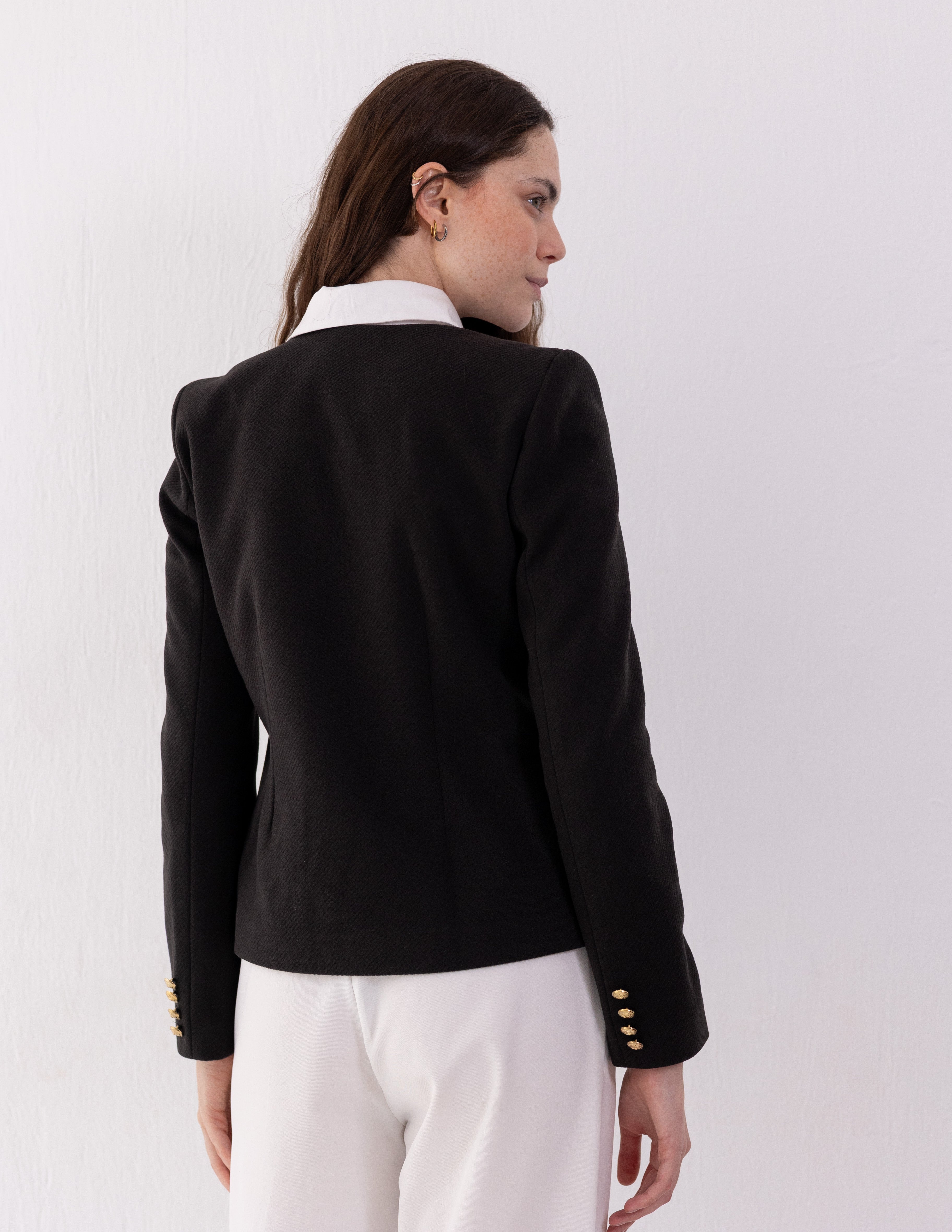 Jet Black Parisian Blazer