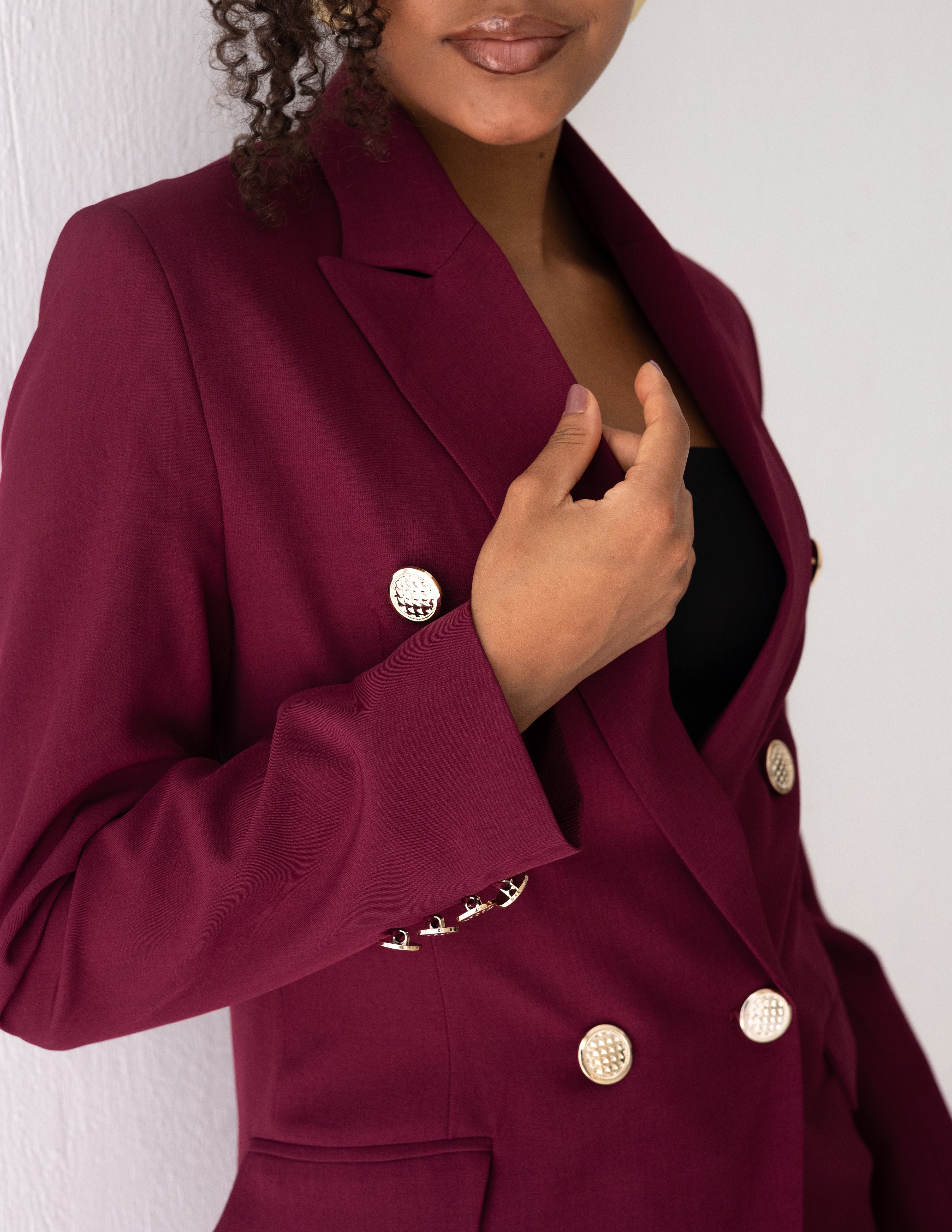 Regal Touch Double Breasted Blazer