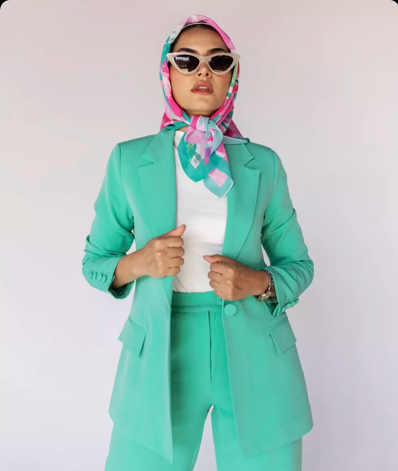 Cyan Blazer