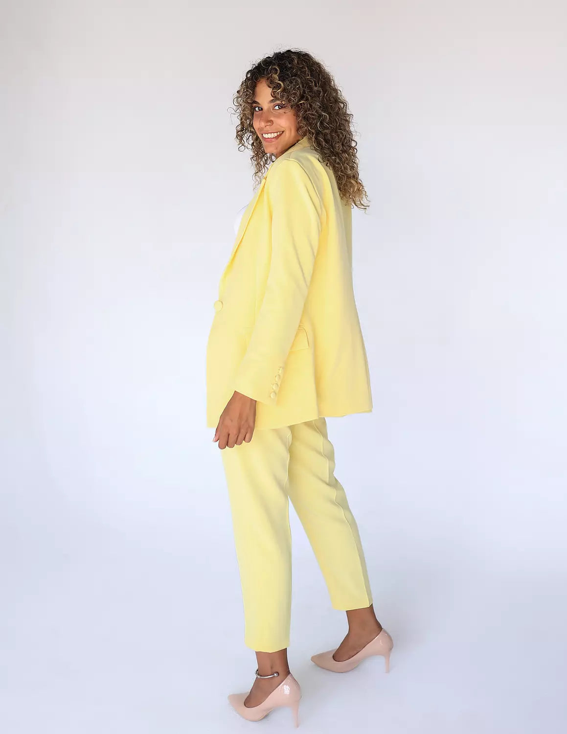 Sun Flower Slim Pants