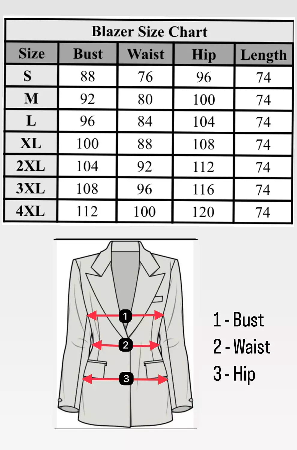 Ash Gray Zigzag Blazer