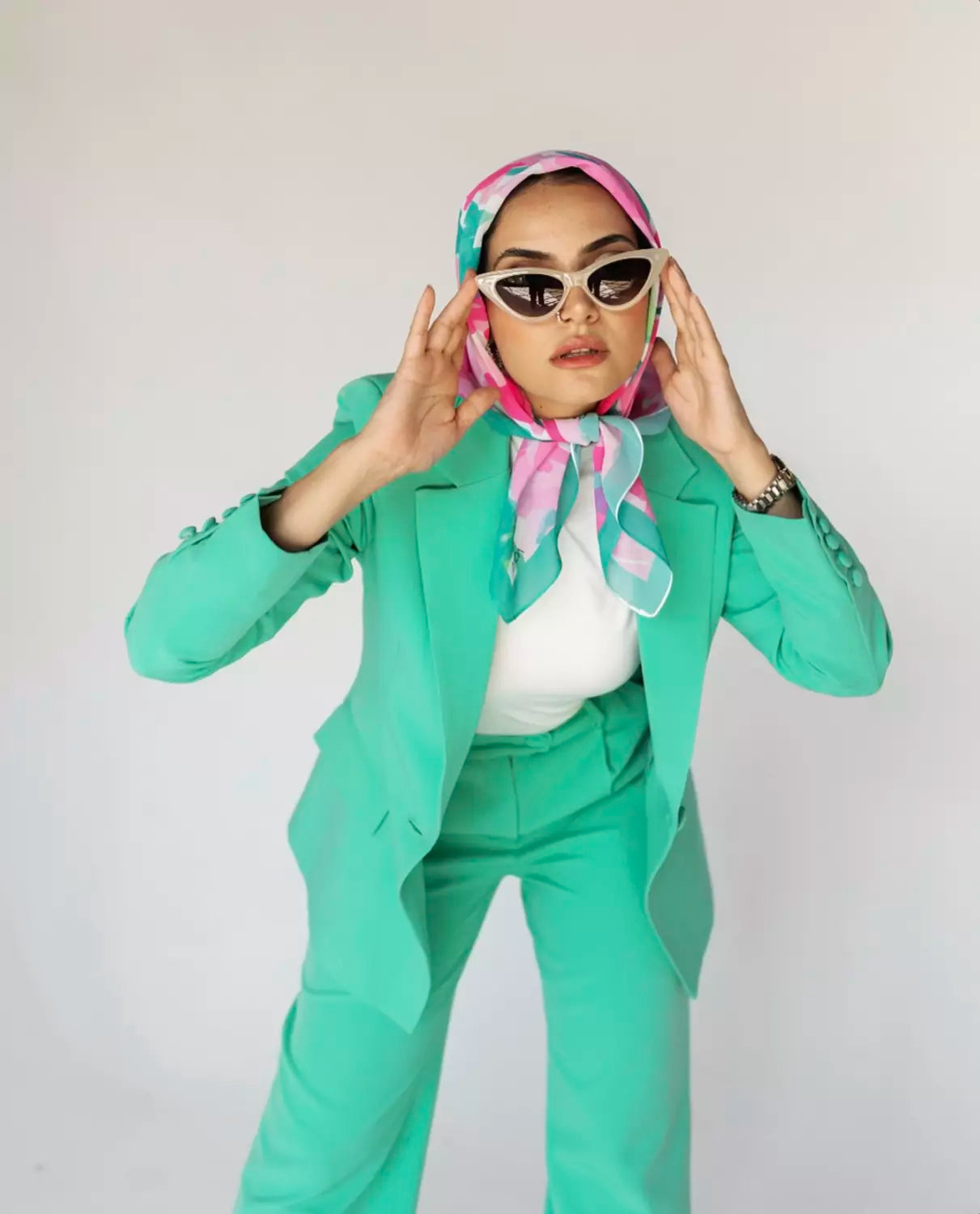 Cyan Blazer