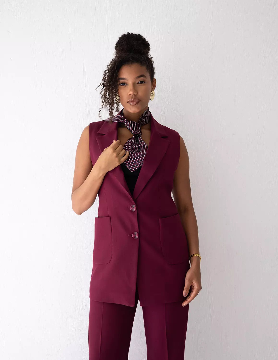 Regal Touch Long Vest