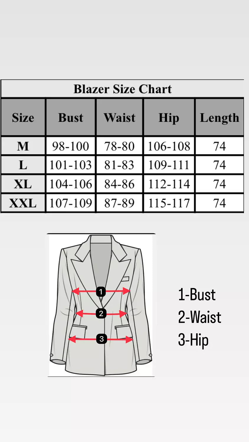 Abstract Printed Blazer