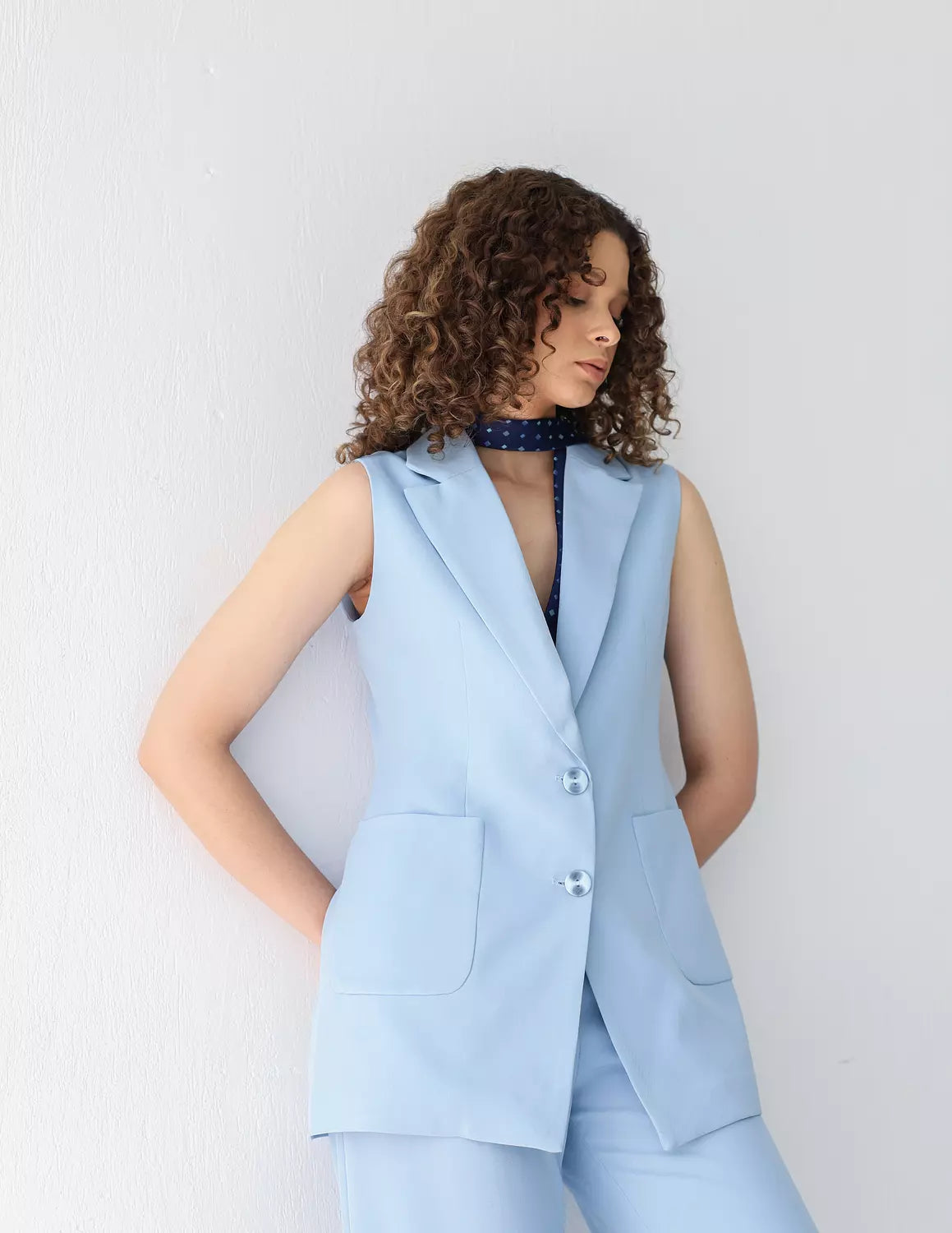 Sky Whisper Long Vest